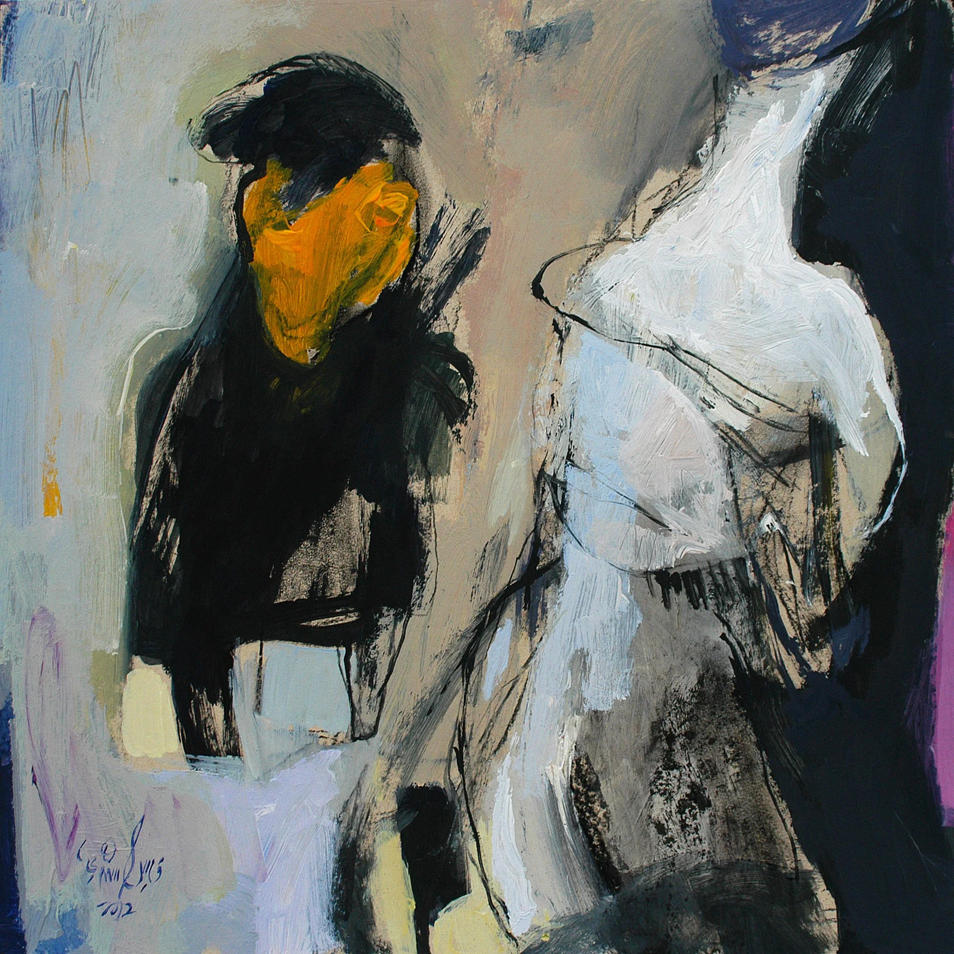 18-Endeavor. 24x24 inches. Acrylic on matt-board..jpeg