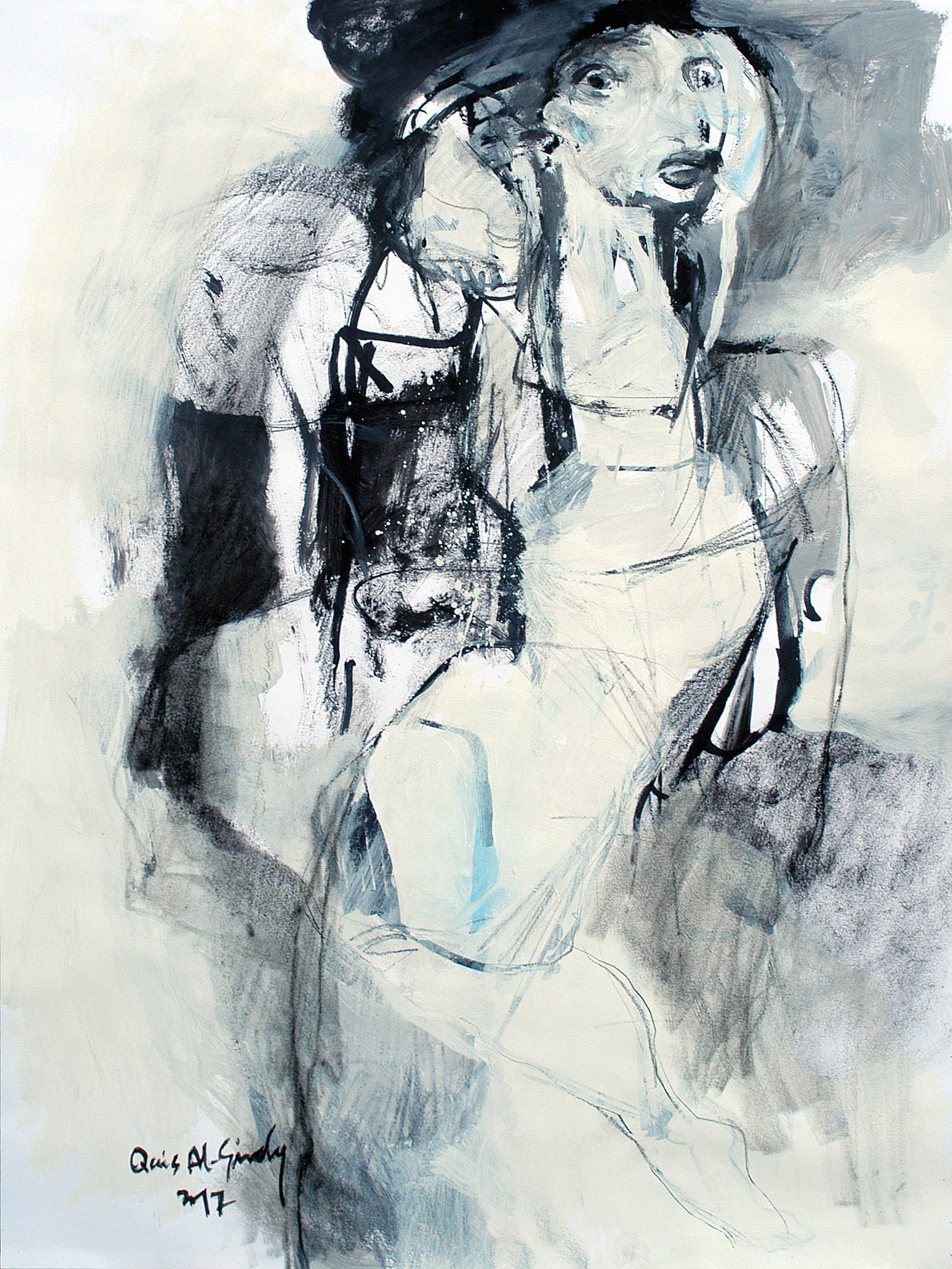 7-Abstractedness. 18x24 inches. Oil on canvas..jpeg