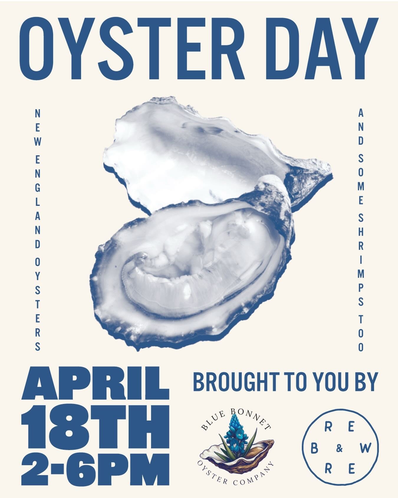 🦪 SATURDAY ONLY! We&rsquo;ve got our friends from @bluebonnetoysters stopping in to sling some oysters from 2-6 PM. 

Looking forward to a way to spend a lazy Saturday? 
Trying to get a little fancy? 
Wanna pound a couple Bloody Marys and down some 