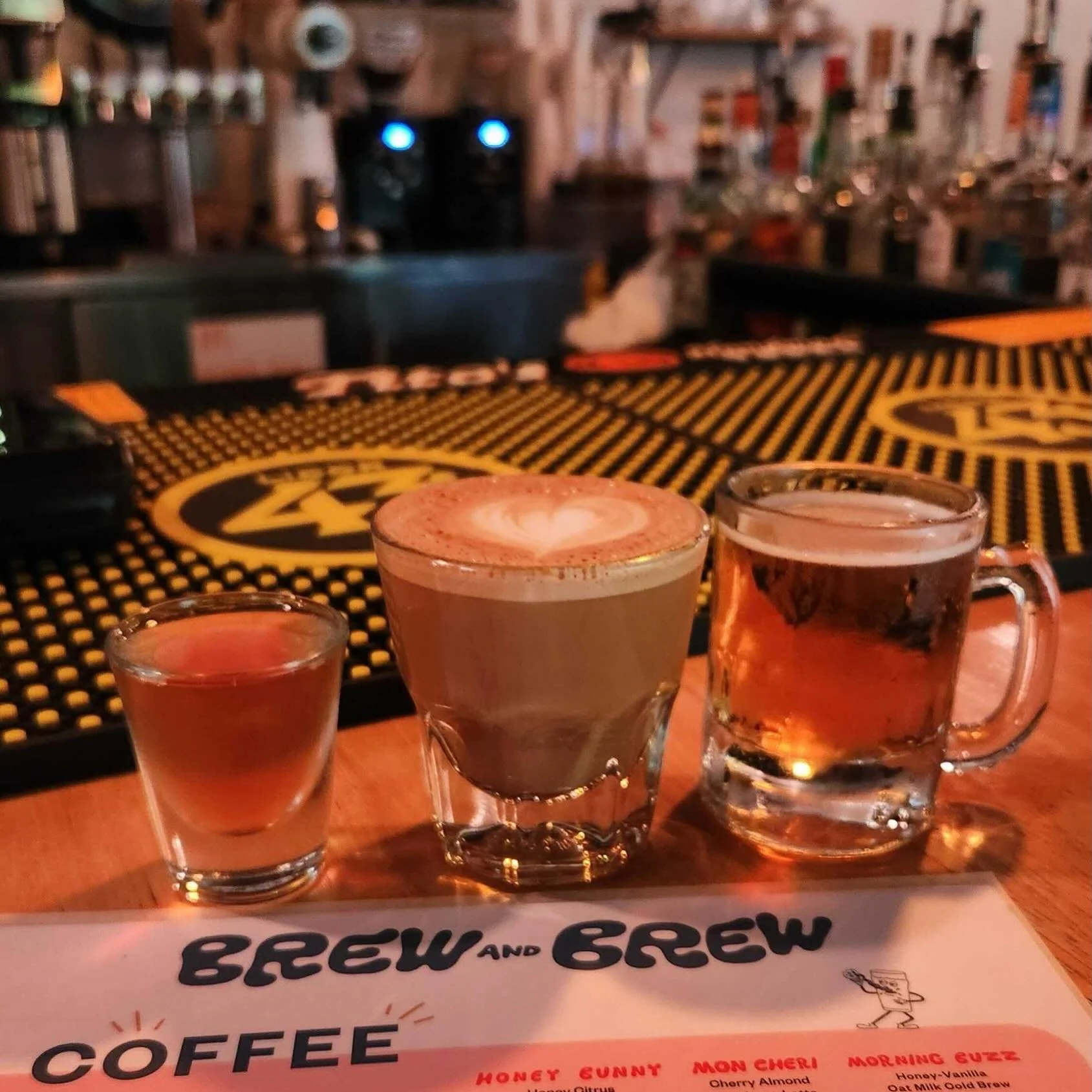 We love Lindy. And you will, too. Come in all day today for a Breakfast Lindy&mdash;a beer (just a lil&rsquo; guy), a shot of whiskey, and a cortado. 

Running then for $10 today to celebrate #TalladegaRaceDay