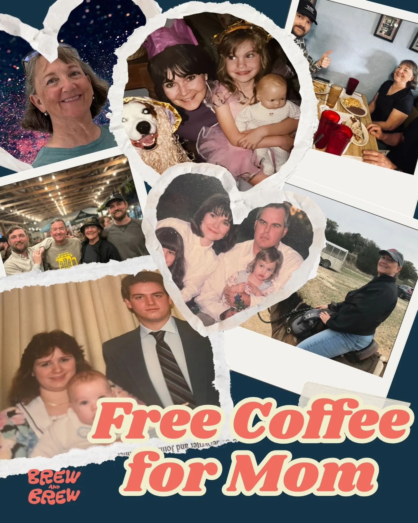 ❤️ This weekend we&rsquo;re celebrating our moms at Brew and Brew. Bring mom in Saturday and Sunday. This weekend we&rsquo;ve got your mom&rsquo;s coffee. 

No catch. No obligations. Just an opportunity for us to give back to the ladies we love. 

Pi