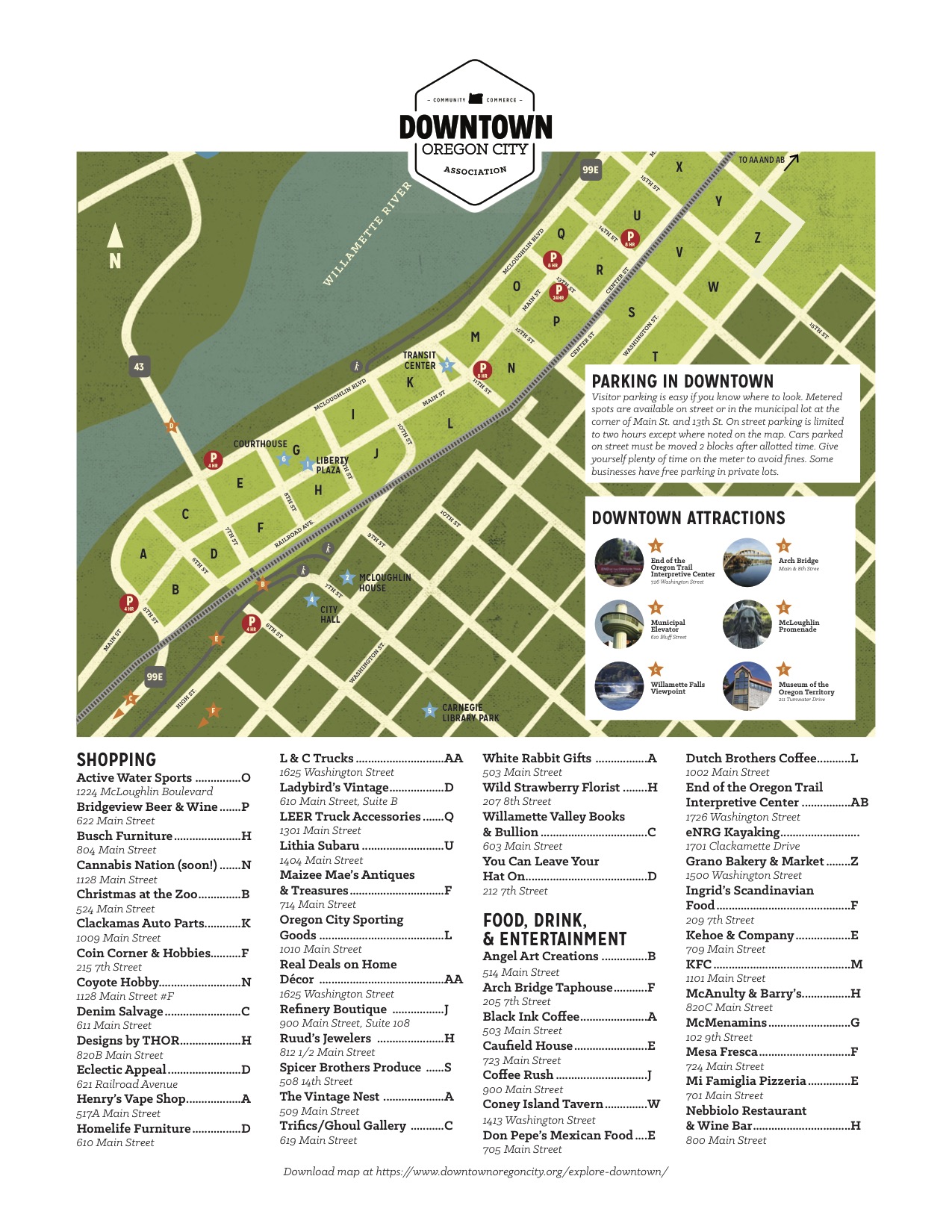 Business Directory — Downtown Oregon City Association