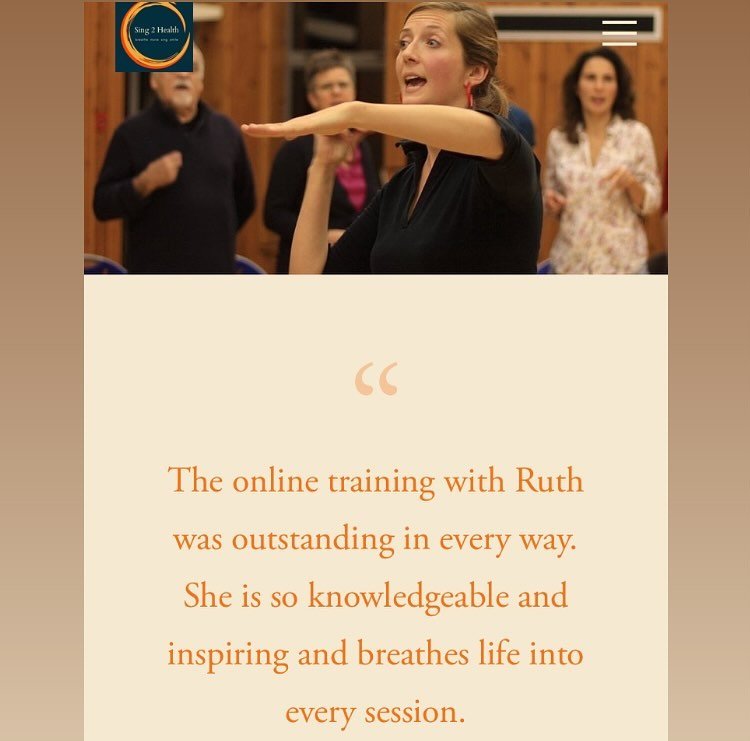 I am running my online SINGING FACILITATION 101 course again starting Tuesday 4th June &amp; running weekly.
.
It&rsquo;s a 6-week course structured around the practical elements of how to run a great singing session: your role, warm-ups, how to teac