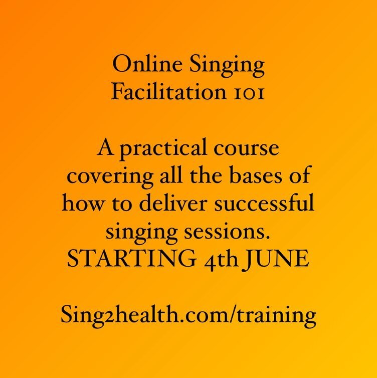 Are you thinking of dipping your toes into the fascinating art/science of group singing facilitation?
Or perhaps you are already leading a group but finding some things tricky?
Maybe you are fairly experienced but feeling a bit stuck and want some ne