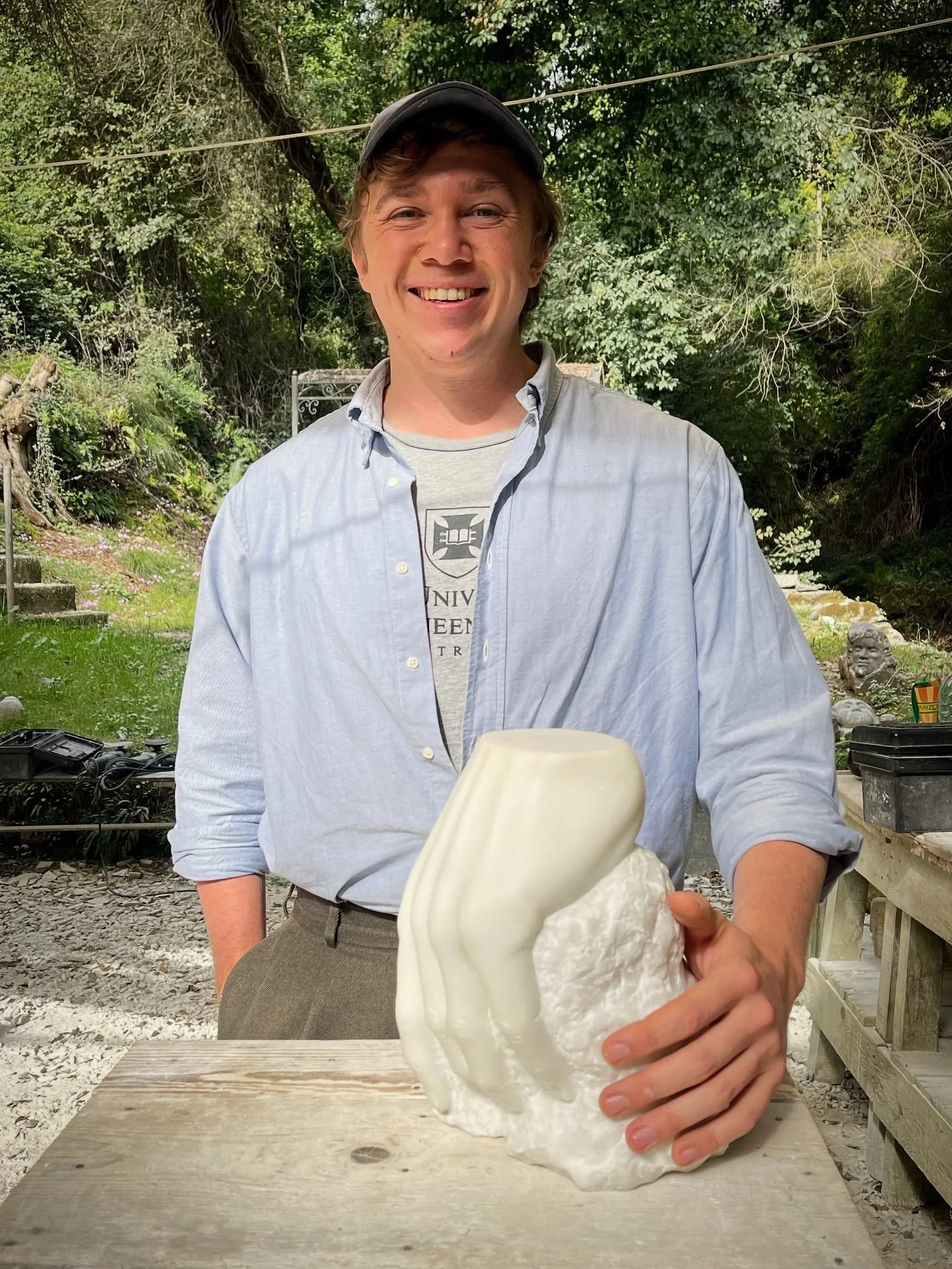 Fantastic sculpture from @jesseeelias during our 2 weeks workshop in October! It has been SUCH a pleasure to meet and work along side you Jesse!!! We all truly hope our paths cross again soon! 
Our best wishes from the MarbleWorkshop family!!!

#marb