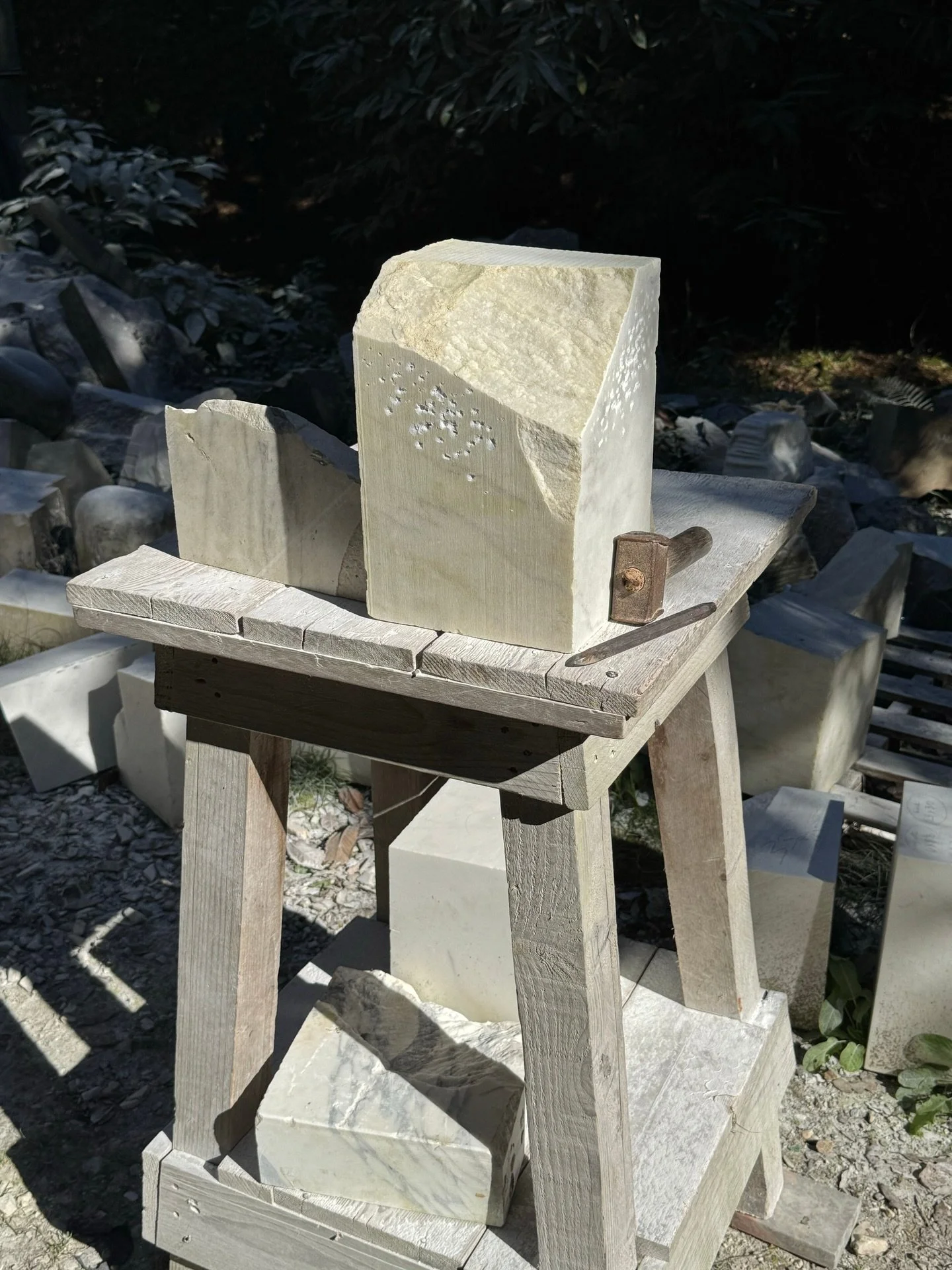 What about gifting yourself or a loved one a life changing experience immersed in art and nature in Tuscany Italy next year??? 😃

We have designed our marble sculpting workshops to be suitable for all levels of experience. From total beginners to ad