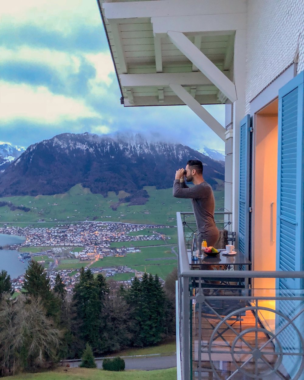 THE MASTER SUITE BALCONY