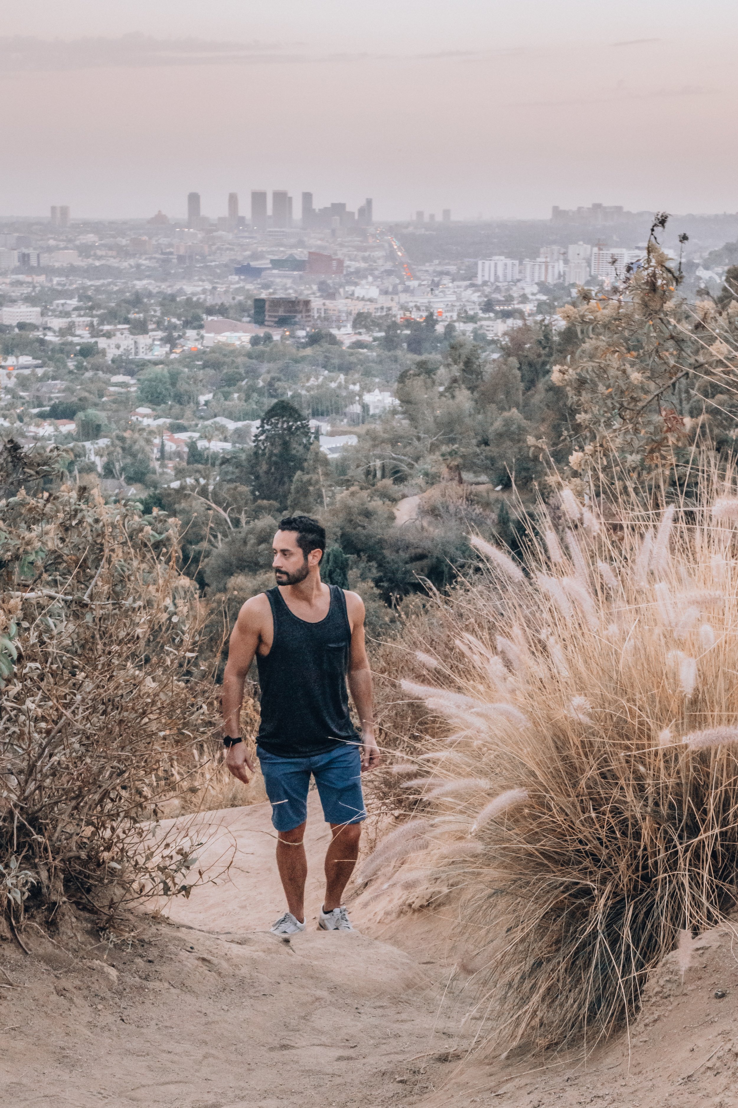 Runyon Canyon is a beautiful park in the heart of L.A. Go for a morning or sunset hike! 