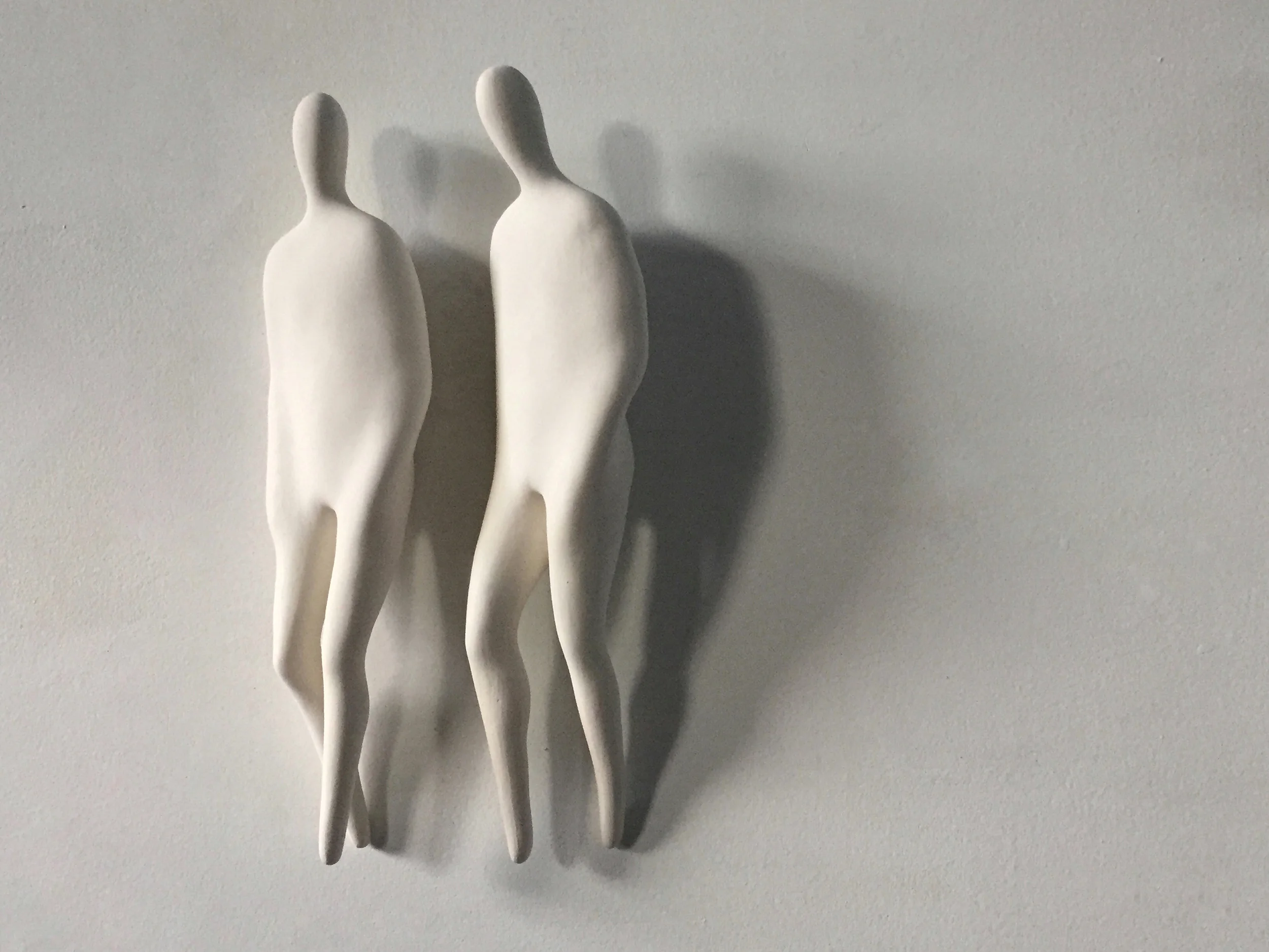 FIRN (Series) . 2018, Ceramic, 15.5 x 3 x variable