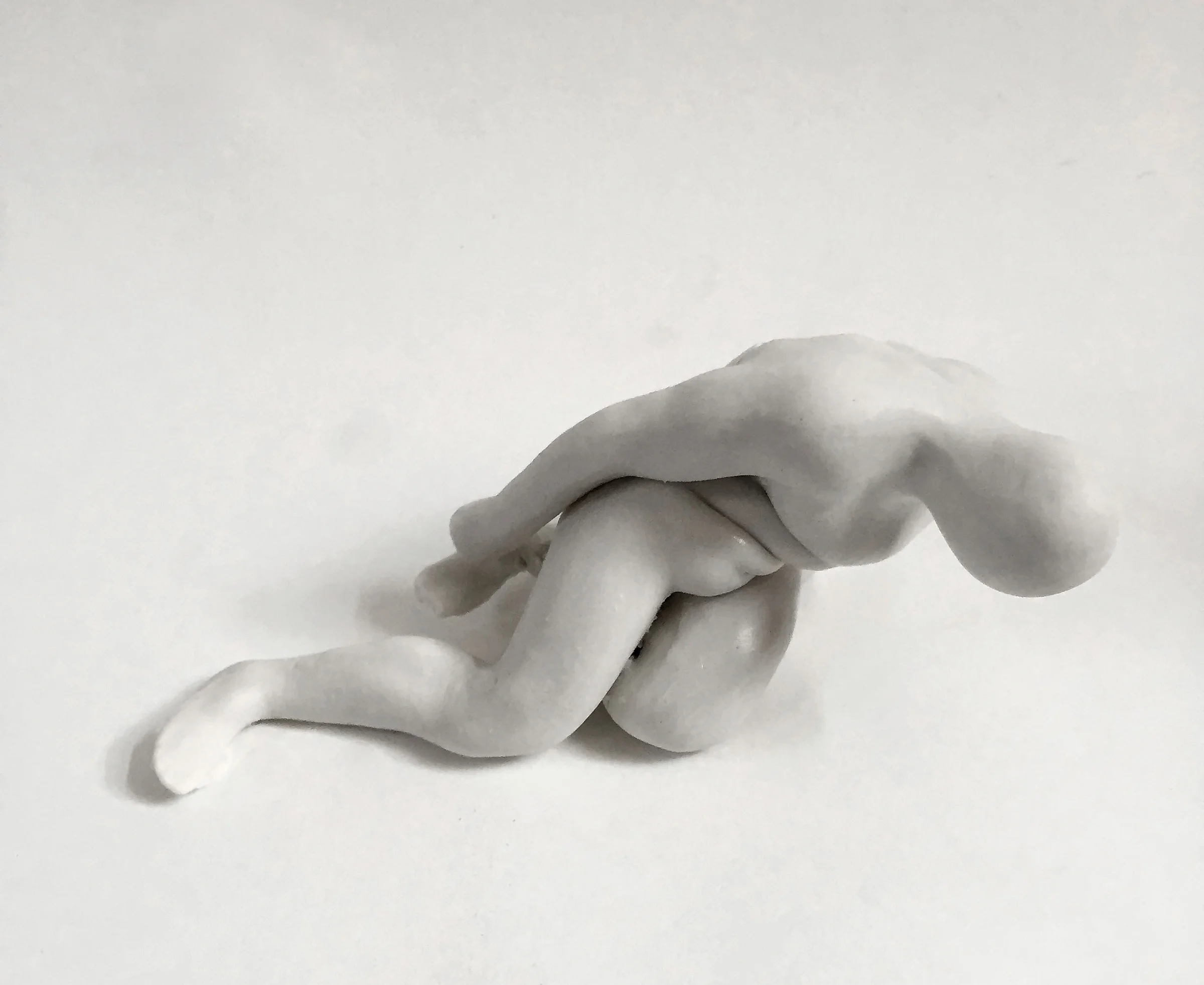 DROP (SERIES) . 2016, Ceramic, 8” x variable