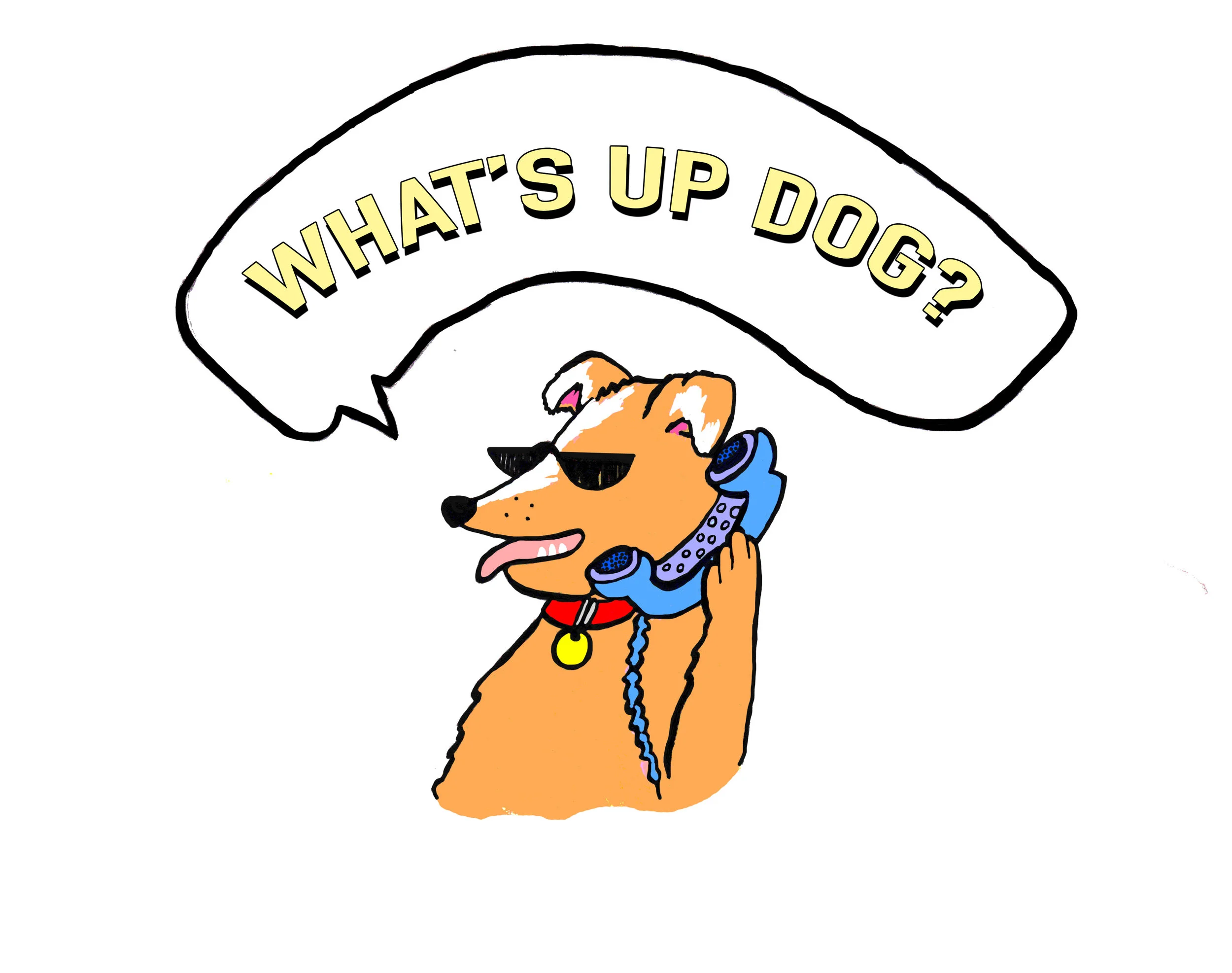 What's Up Dog? Logo