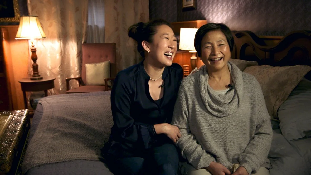 Sandra Oh and Pei-Pei Cheng in Meditation Park . 