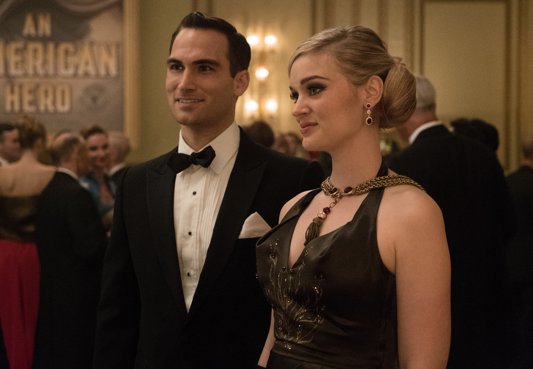 Giles Panton and Bella Heathcoate in The Man in the High Castle . Contributed photo