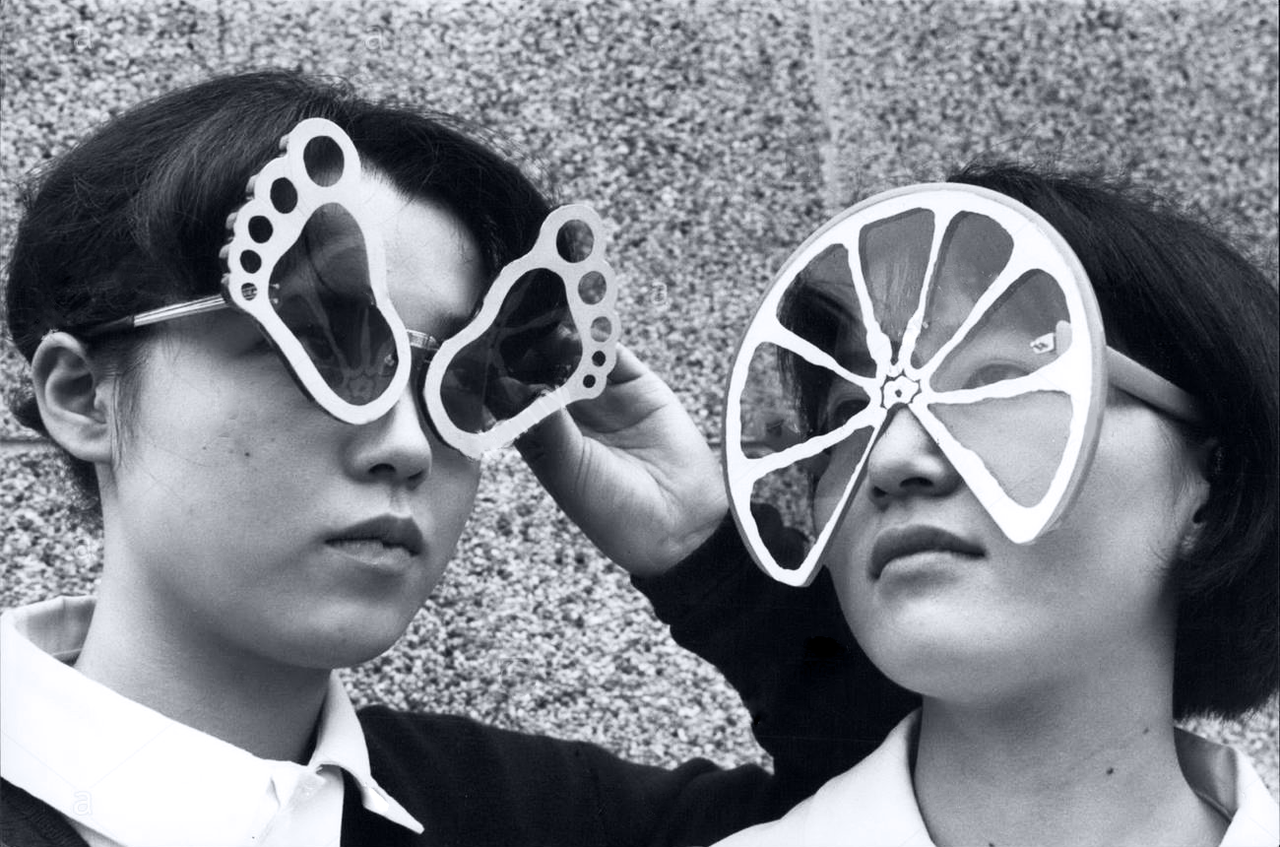 Crazy sunglasses, Japan, 1966