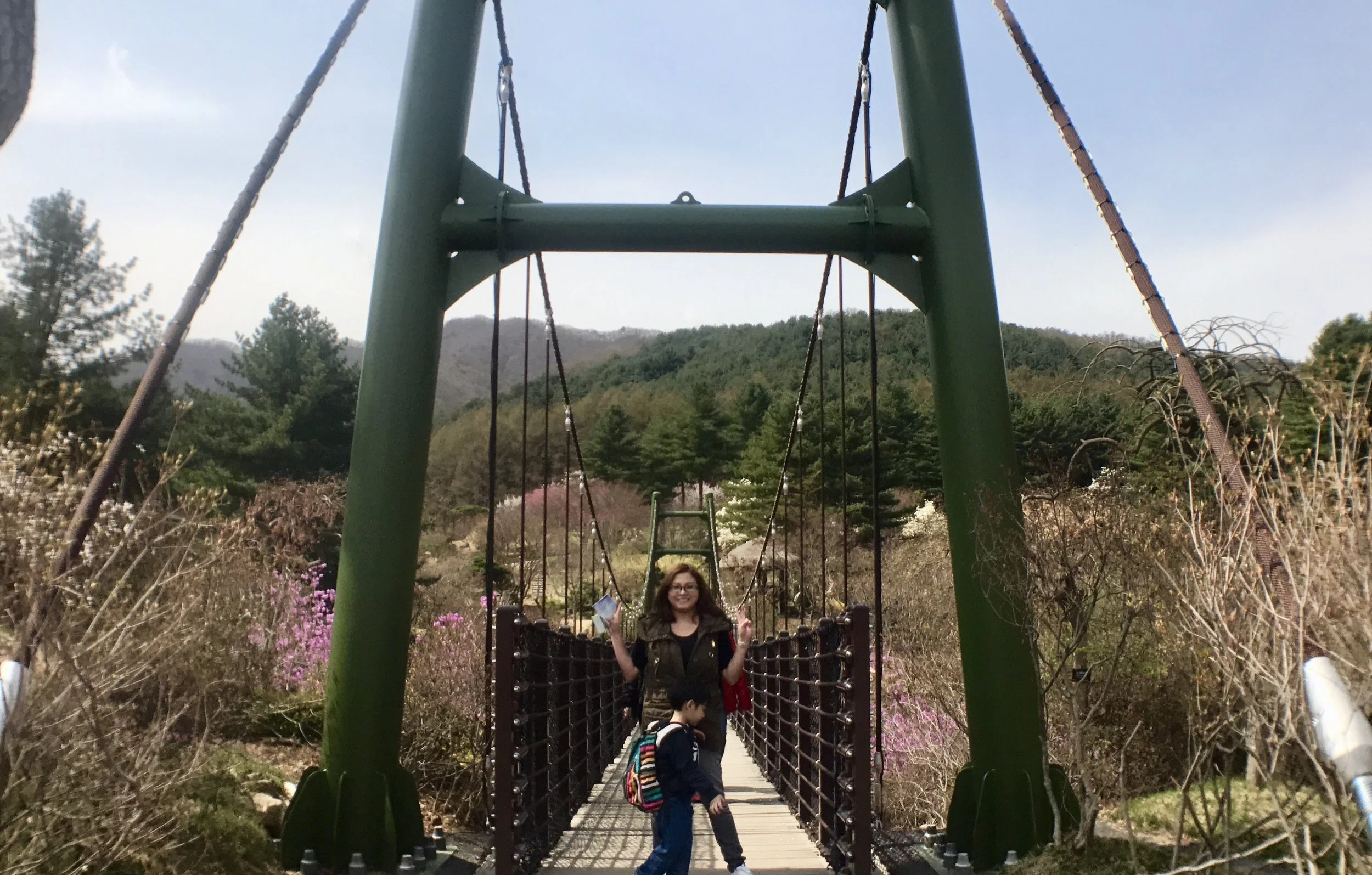 Garden of Morning Calm Bridge