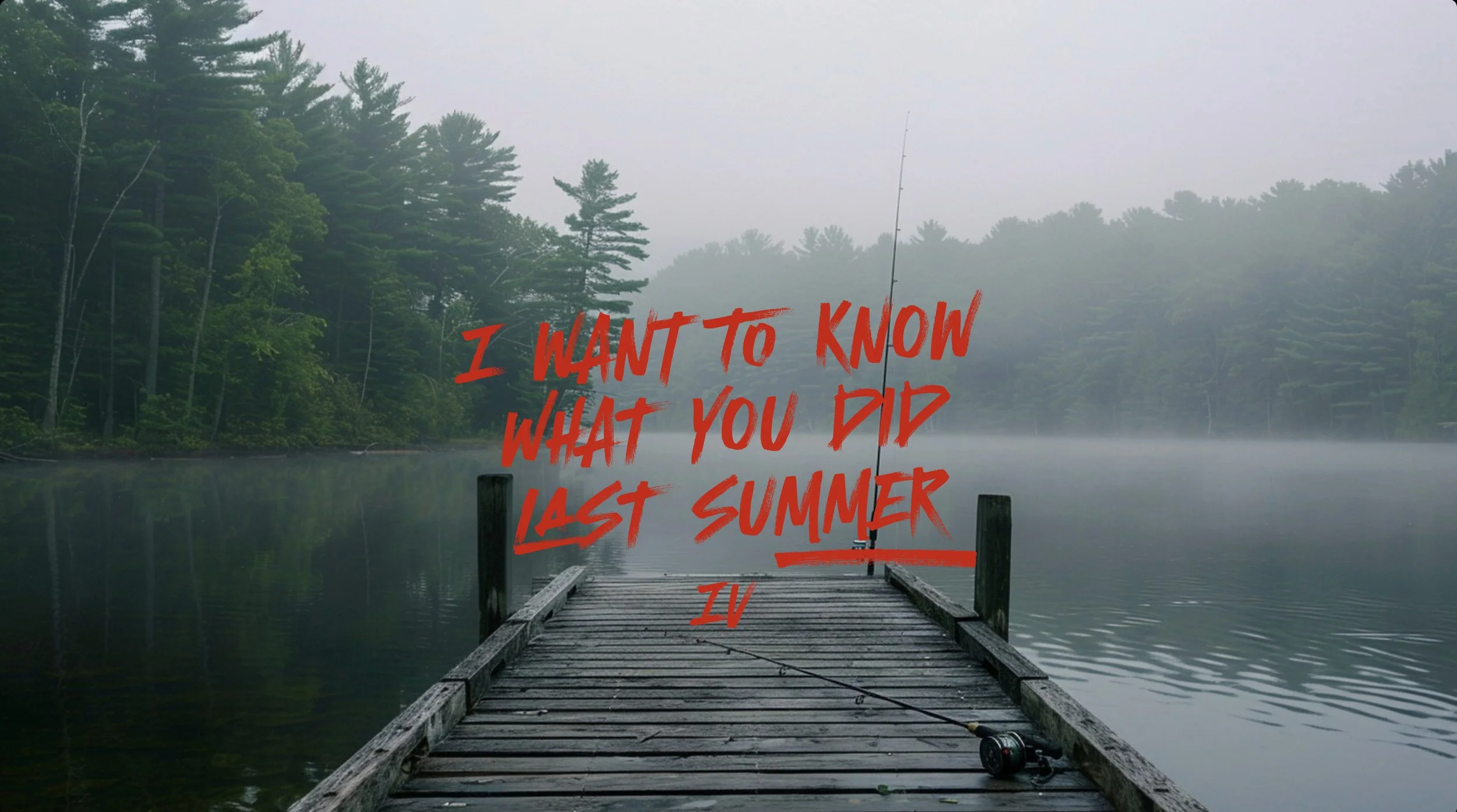 I WANT TO KNOW WHAT YOU DID LAST SUMMER IV — AN OPEN CALL