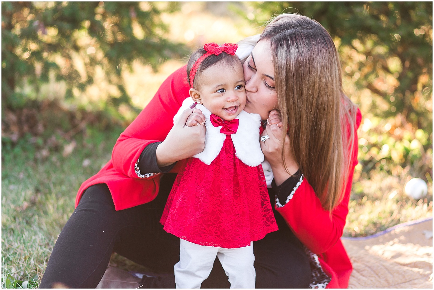 mommy daughter portrait