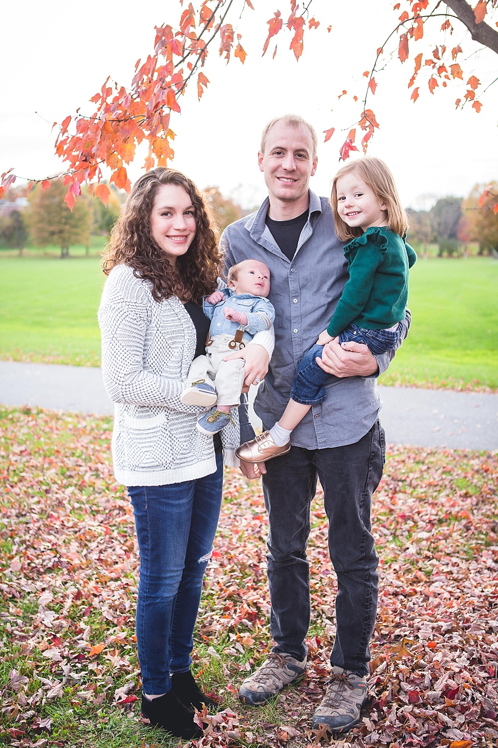 fall family portrait