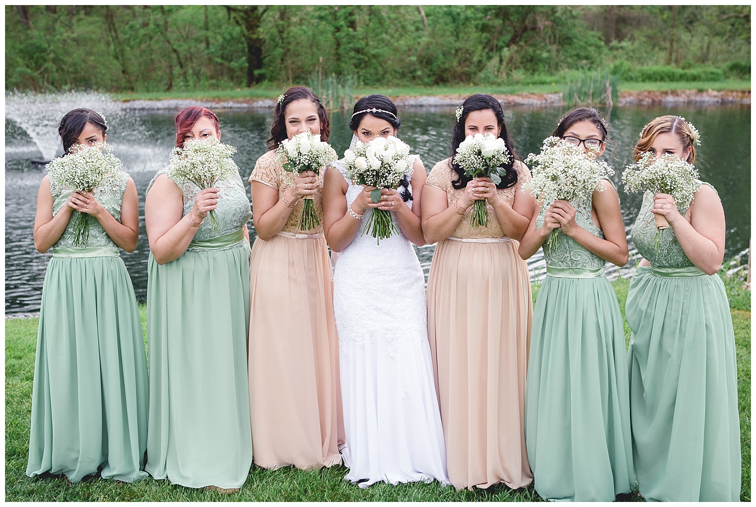 bridesmaids portraits