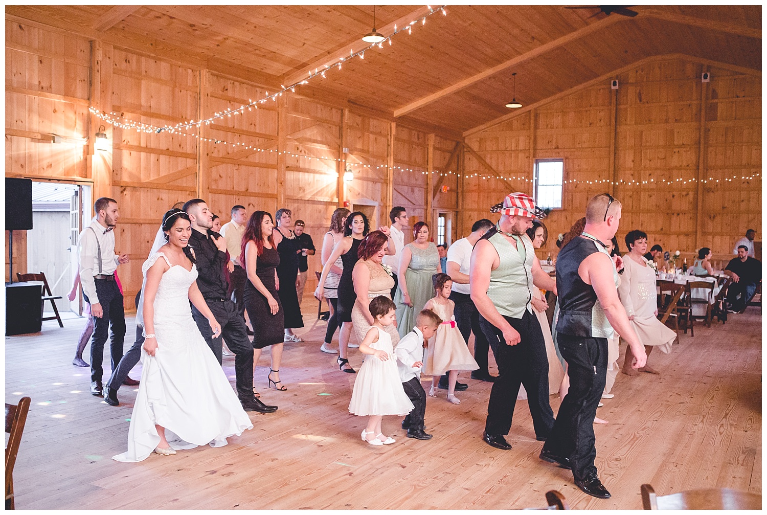 reception group dances