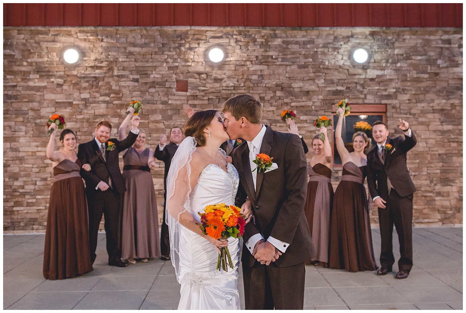 wedding party portraits