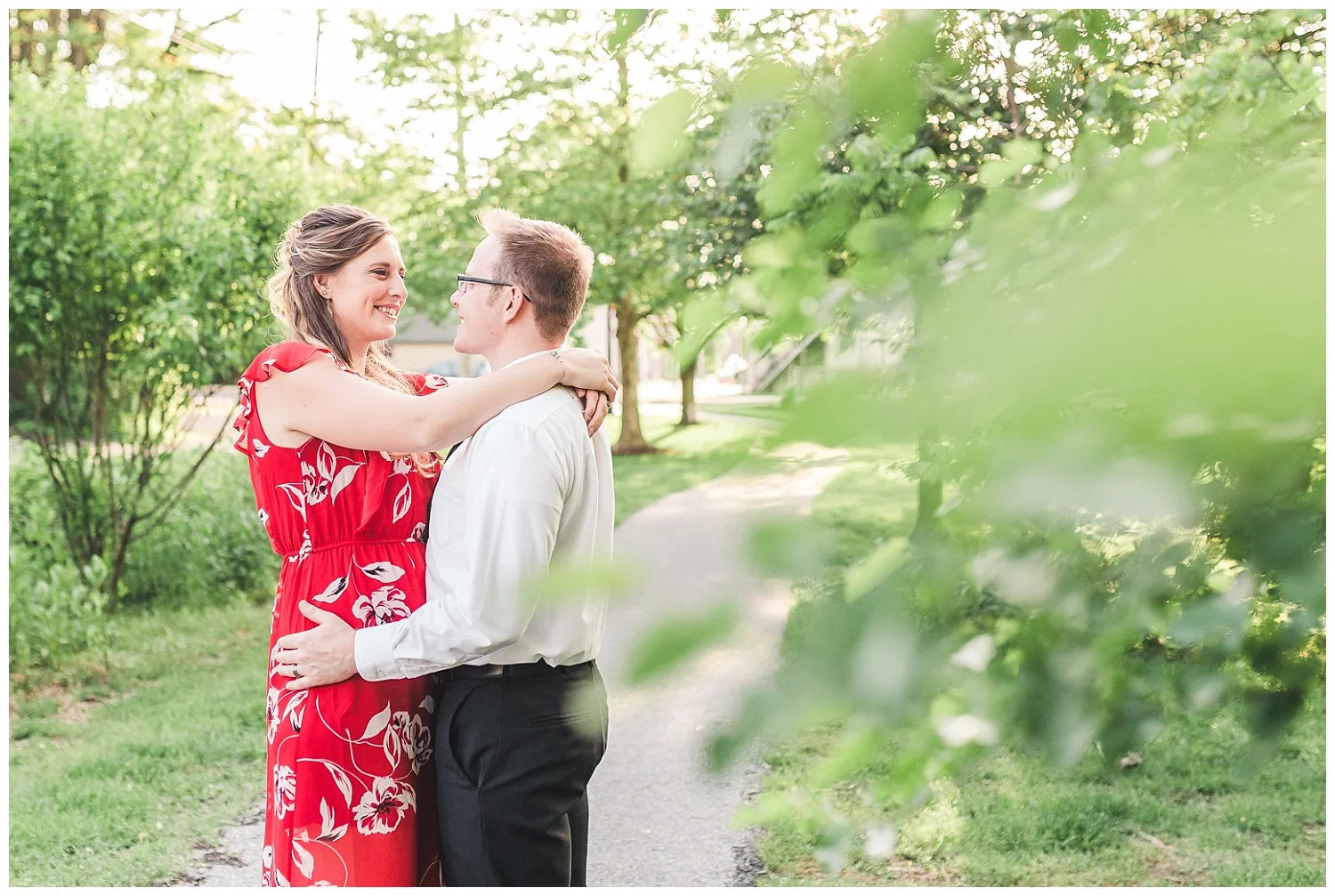 outdoor spring anniversary session, lititz, pa