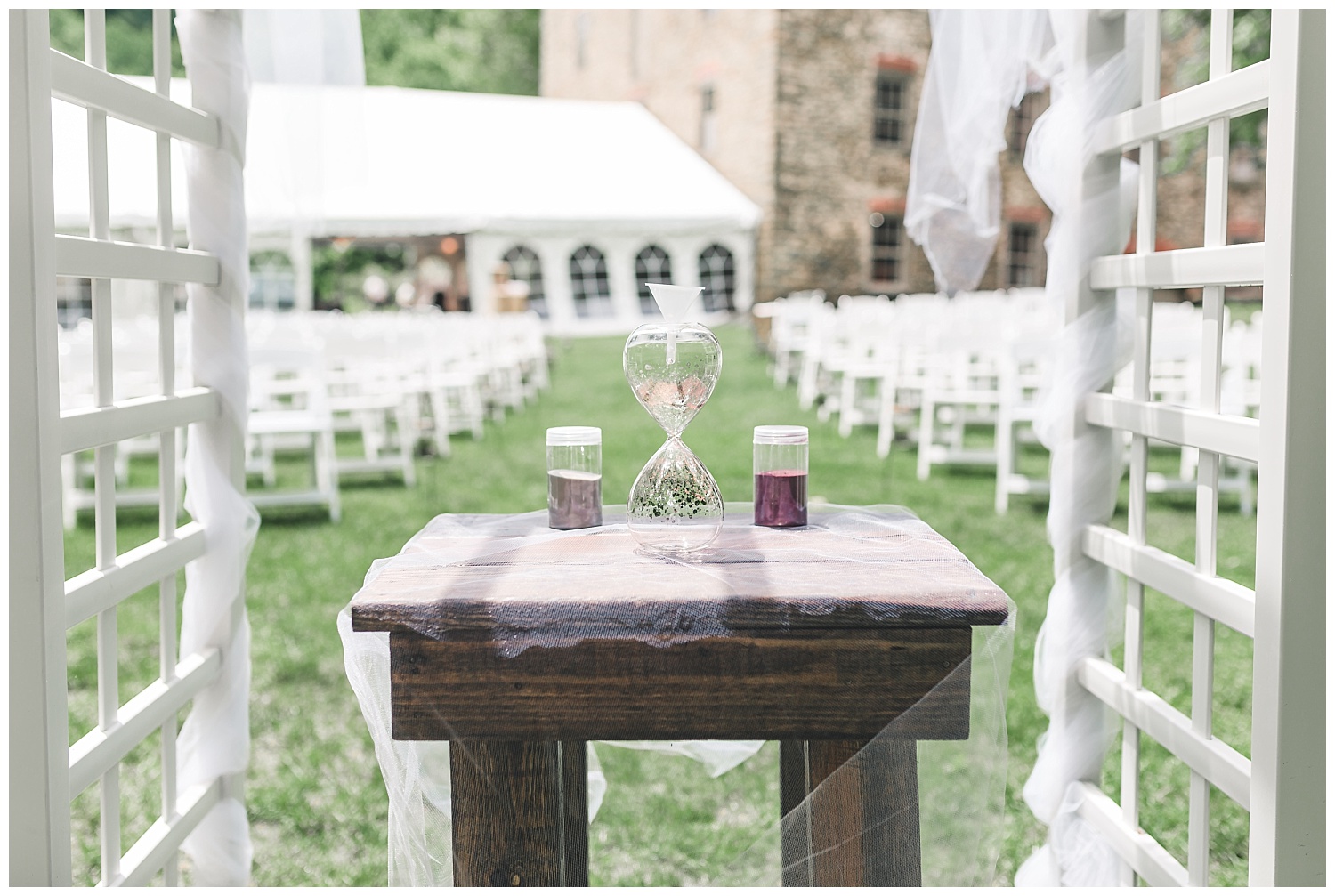sickman's mill, lancaster pa, weddings, sand ceremony
