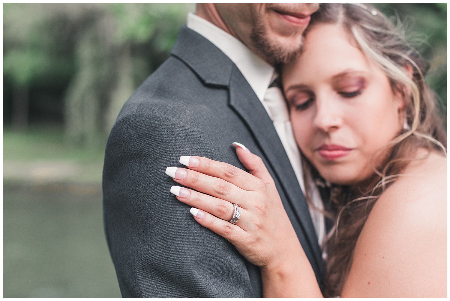 sickman's mill, lancaster pa wedding, bride and groom portrait, wedding ring