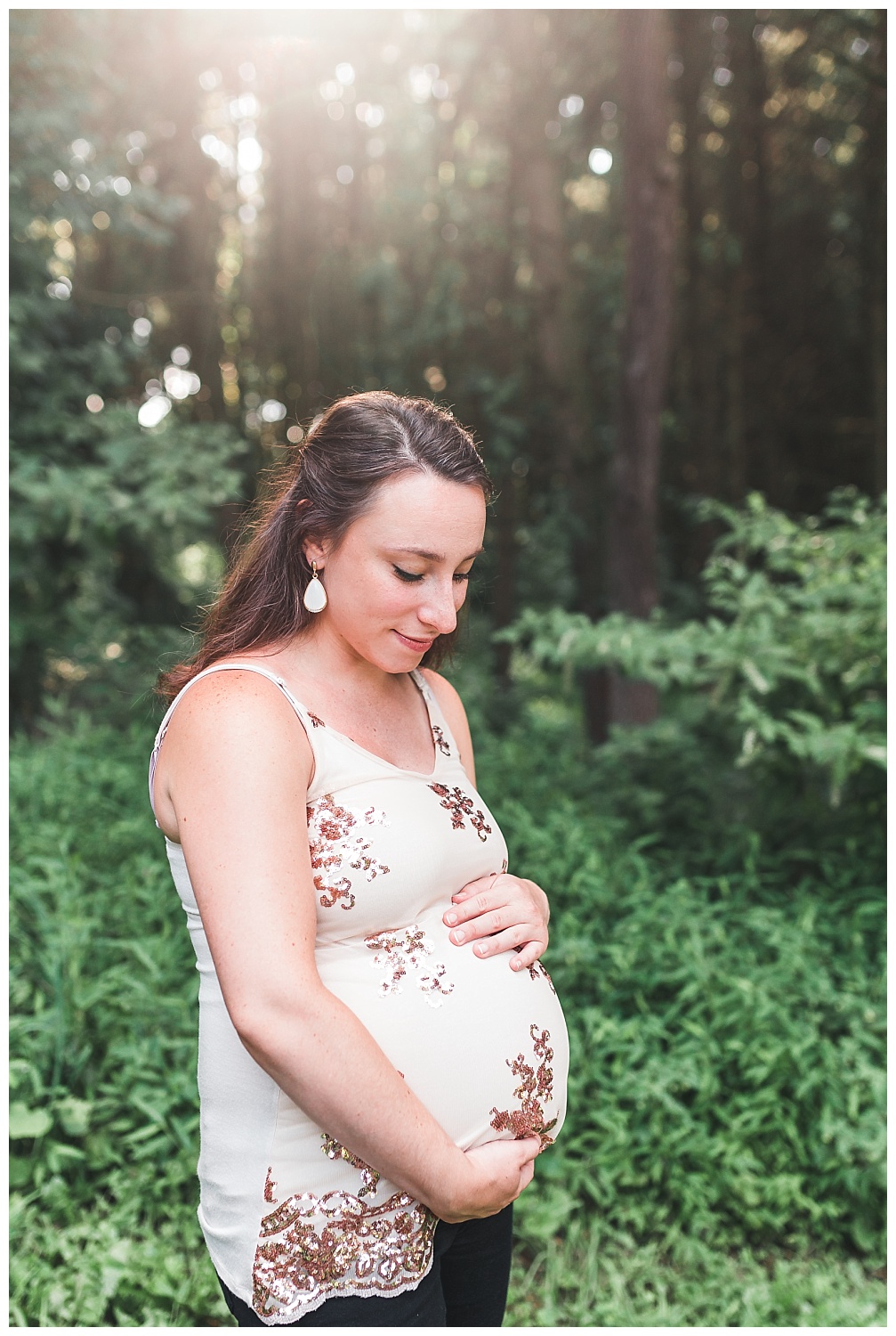 summer maternity session, ephrata pa