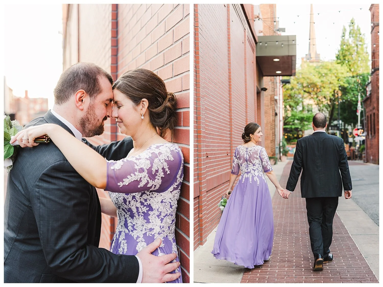 York, PA, wedding, bride and groom portrait