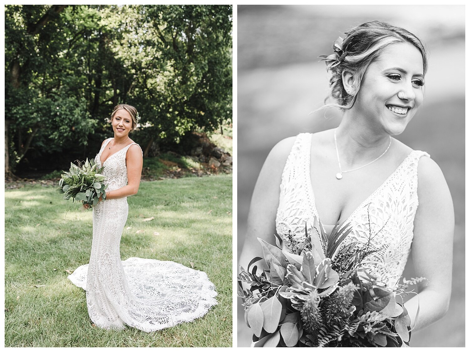 The Mill at Manor Falls wedding, Millersville, PA, bridal portraits