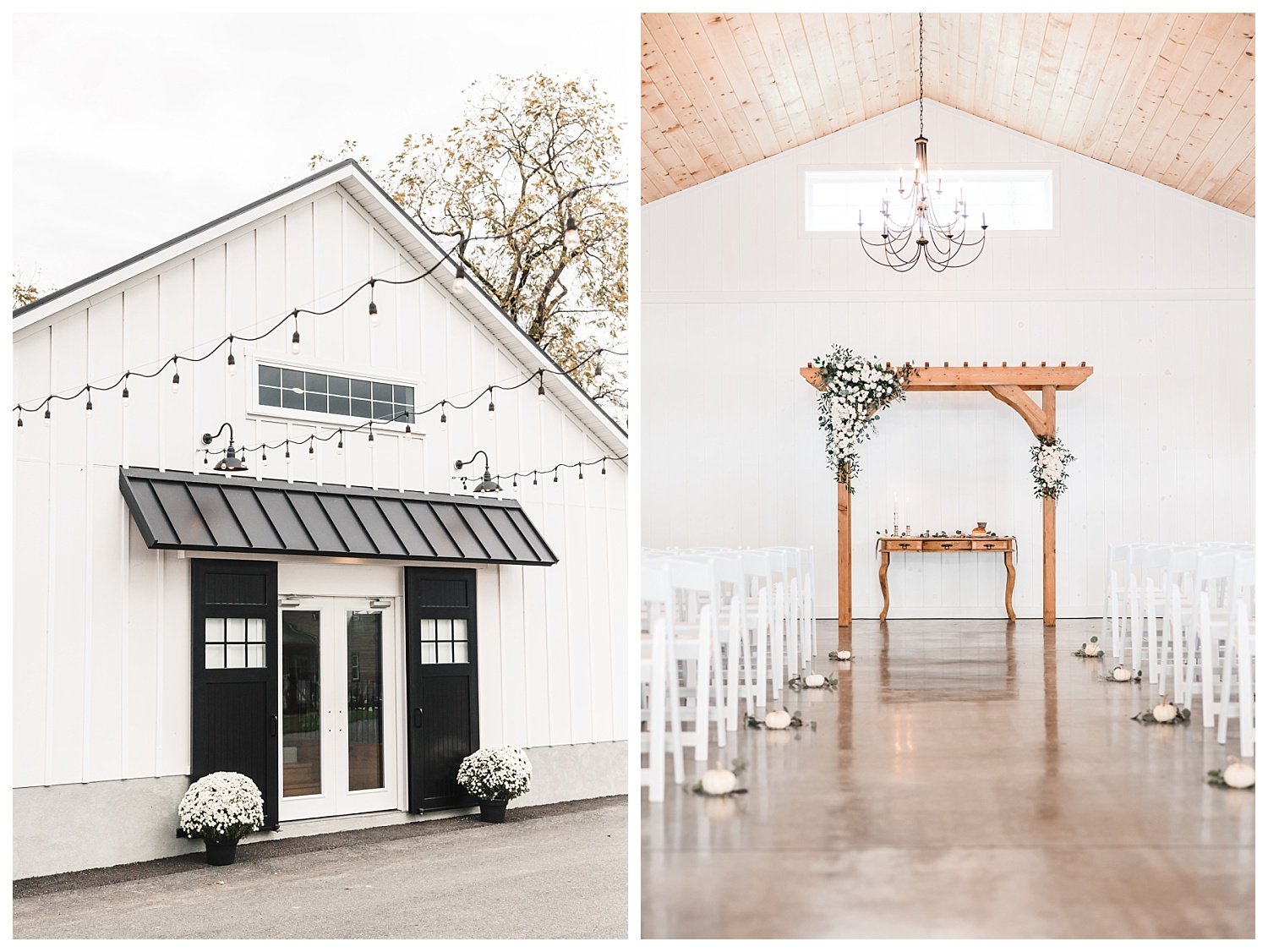 Springside Barn wedding, chapel, ceremony