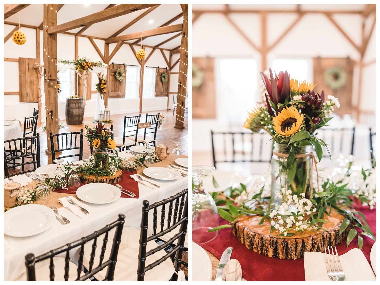Osbornia Farm, Quarryville PA, wedding, barn wedding, rustic, sunflowers, reception venue