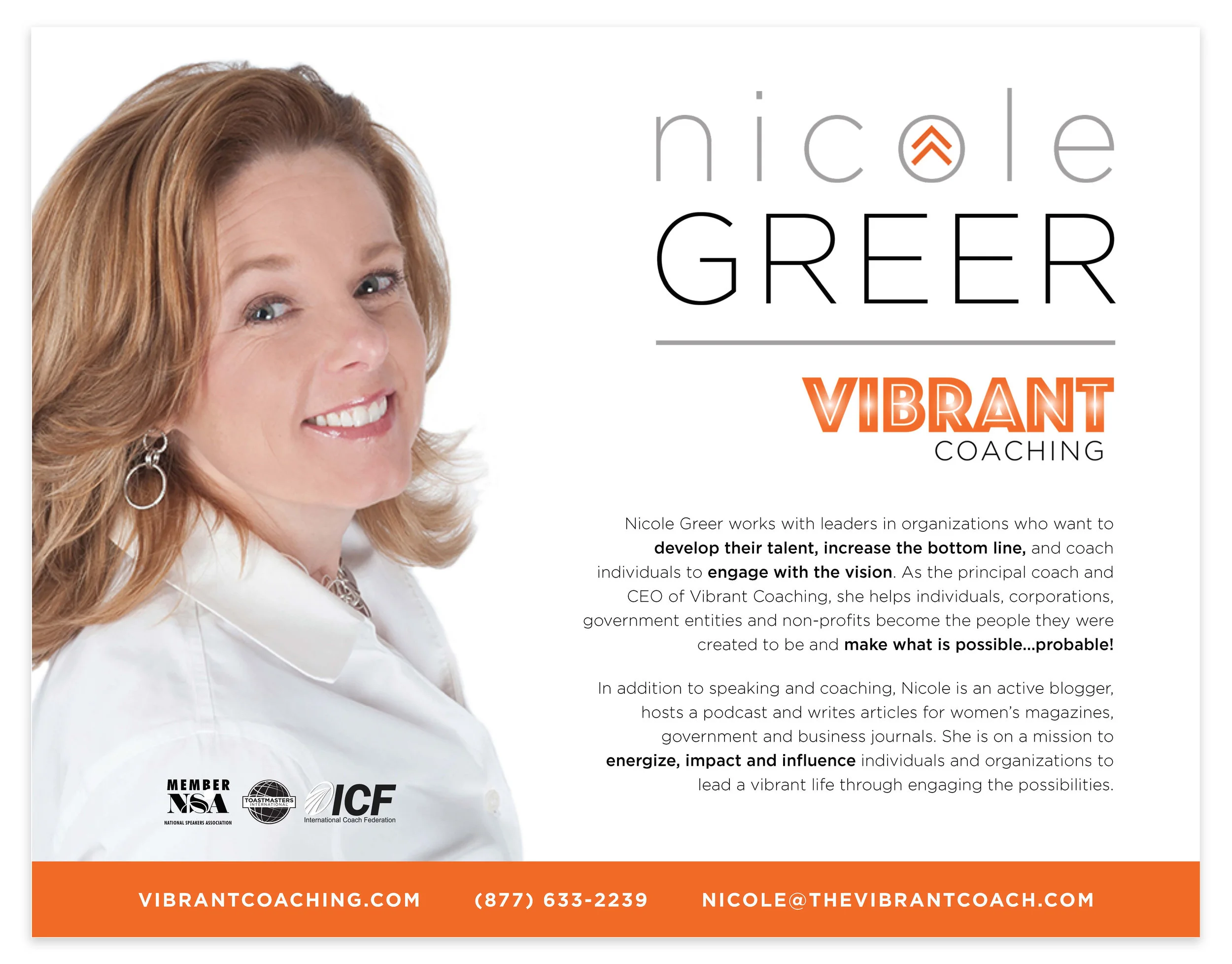 NICOLE'S PROFESSIONAL ONE-SHEET — CLICK BELOW TO DOWNLOAD