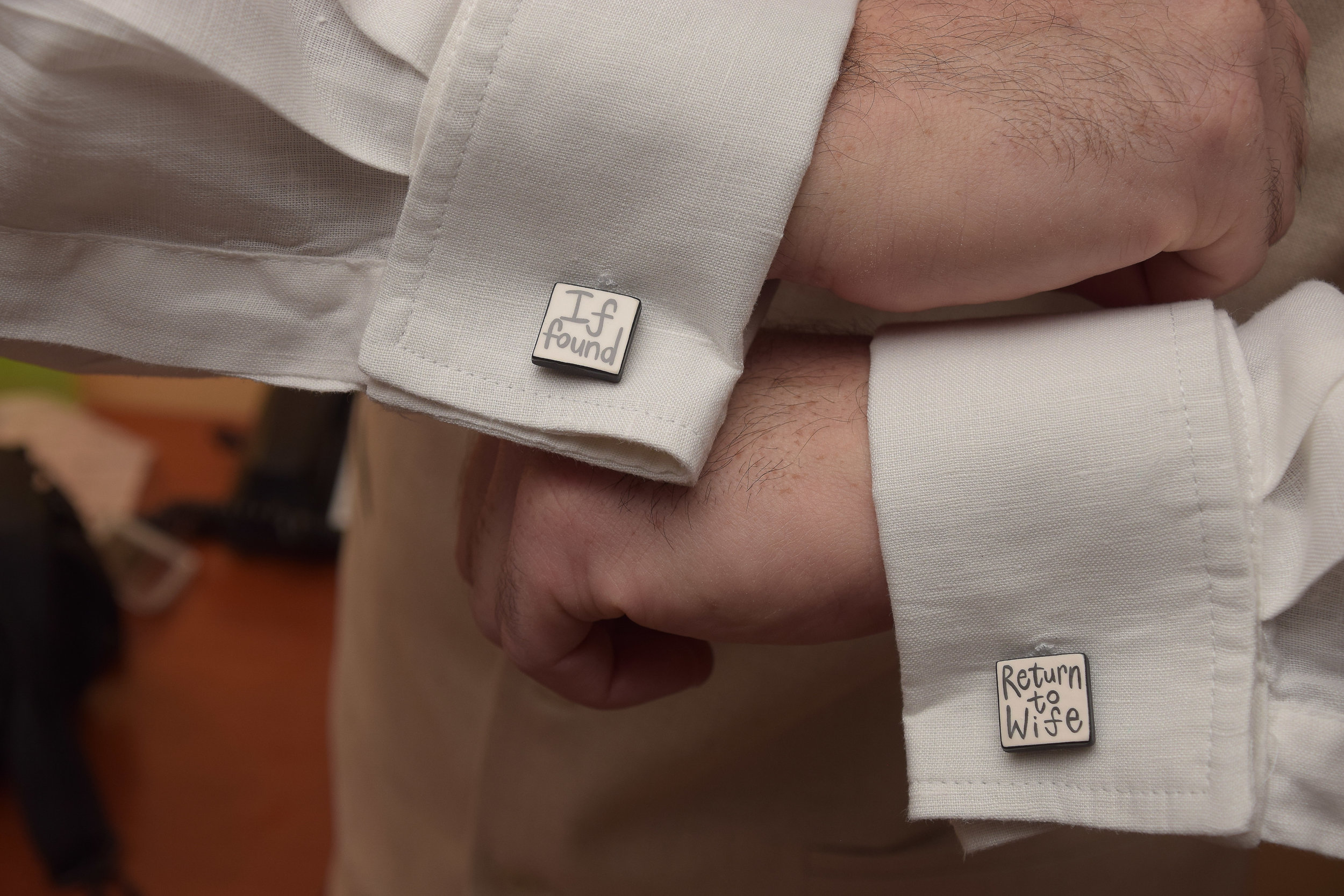 Creative Cuff Links.