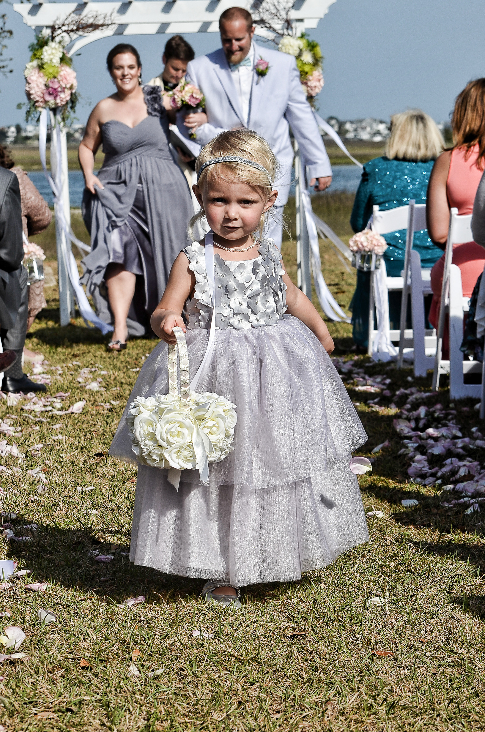 Cute flowergirl.