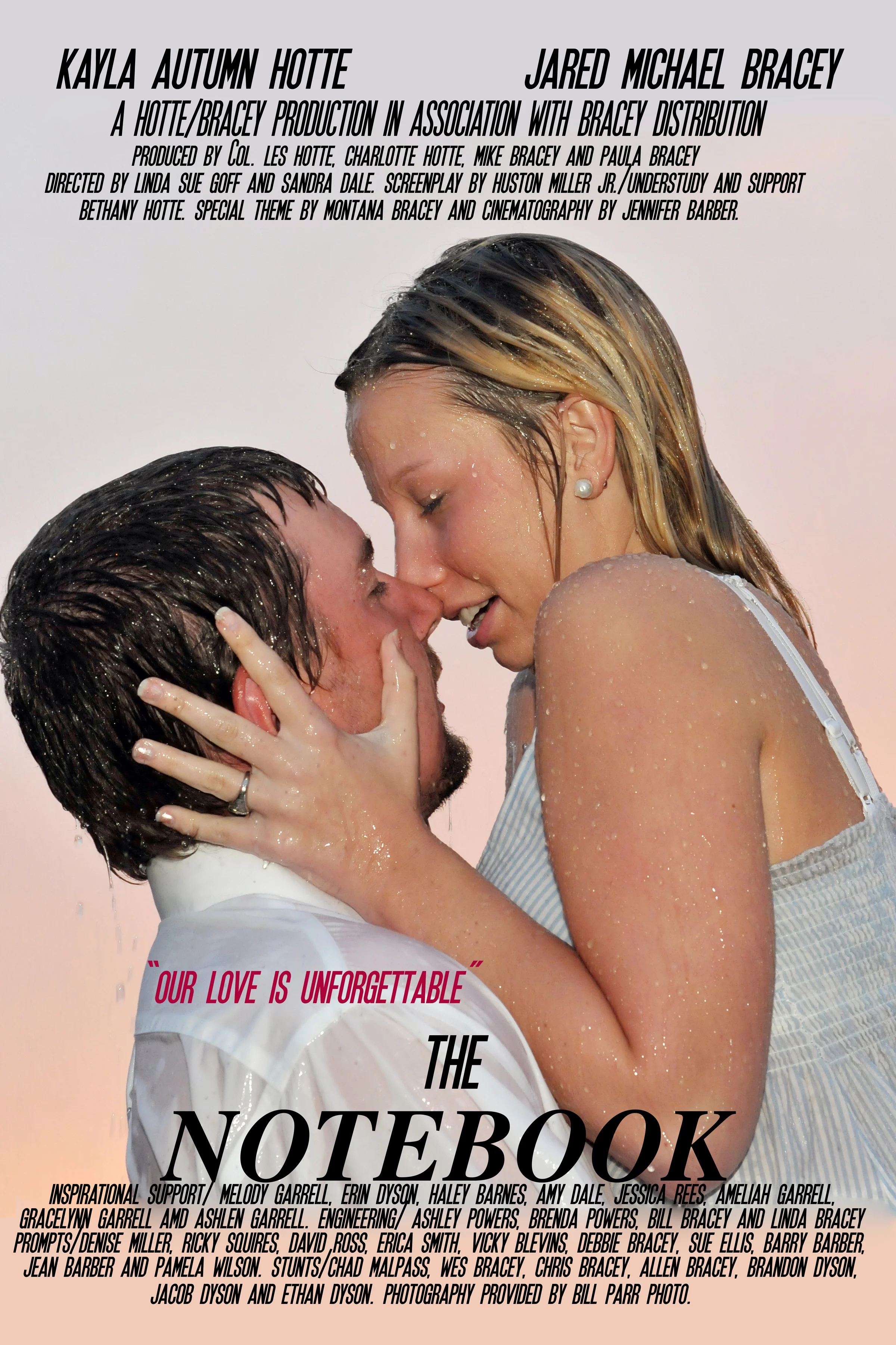 Wedding Movie Poster. The Notebook.