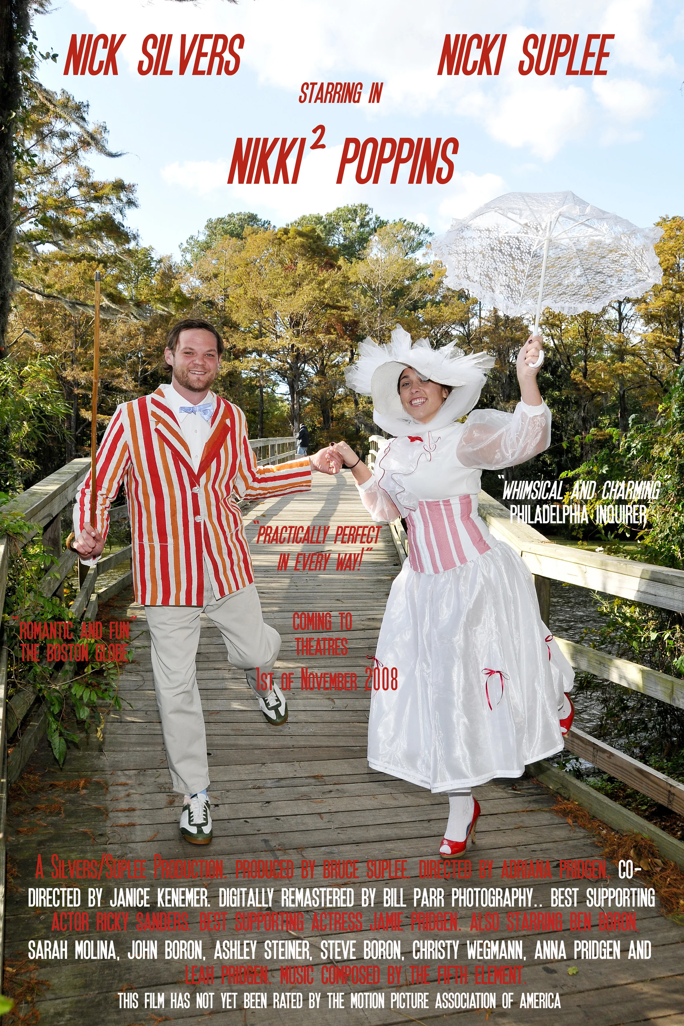 Wedding Movie Poster. Mary Poppins.