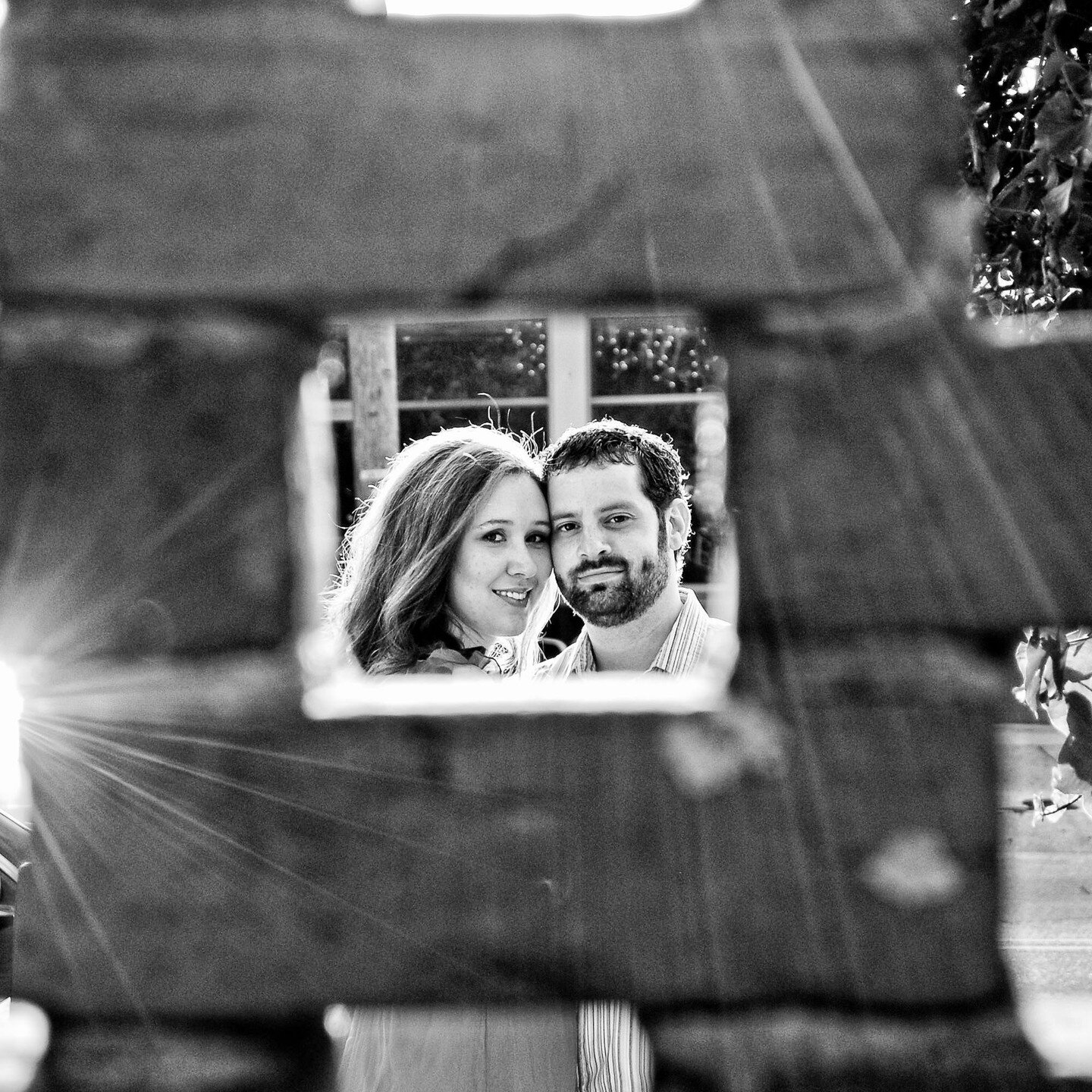 Engagement session, several years ago. Took this shot in downtown Wilmington, NC. I like the kinda looking-through-the-keyhole effect. Great couple, the wedding the following year was fantastic!

#wilmingtonncphotographer #wilmingtonweddings #wilming