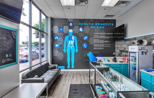 A wall wrap is a proven effective marketing tool and a great way to brand your business, not to mention display applicable information for your customers to learn while they shop. We create custom eye catching graphics that are sure to make an impression on anyone that passes through. (Late congrats to my bro on launching his second store and thanks again for needing 25 proofs 😂 @mattmoto_)