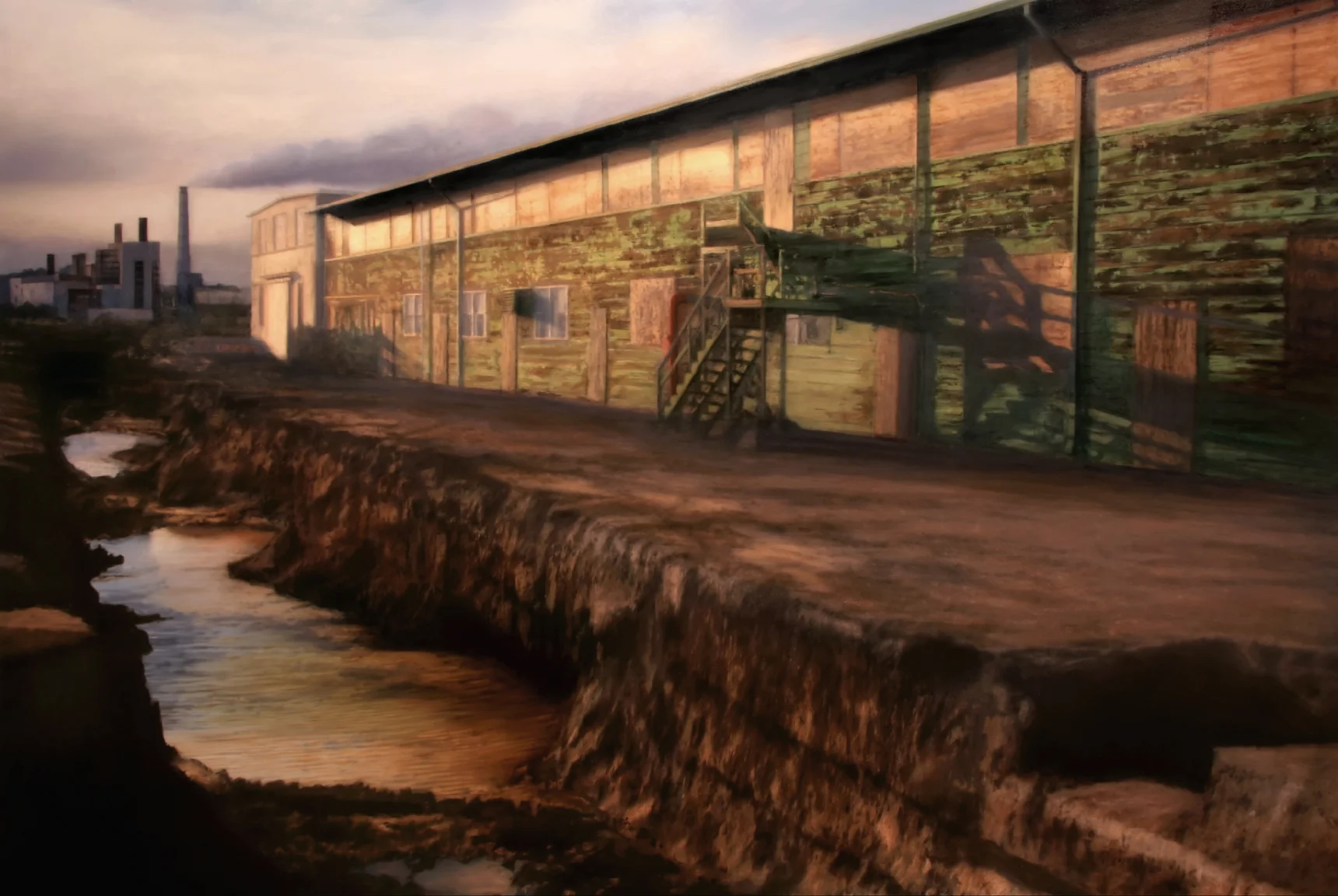 HPS-20, 2008; oil on canvas; 64 x 96 in.