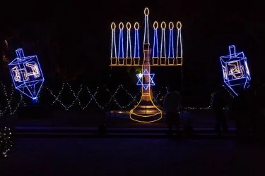 Menorah Display