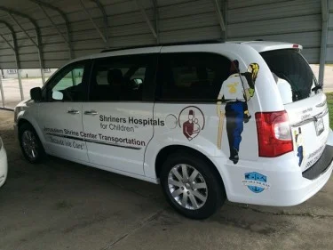 New Transportation Van for Shriners Hospitals for Children