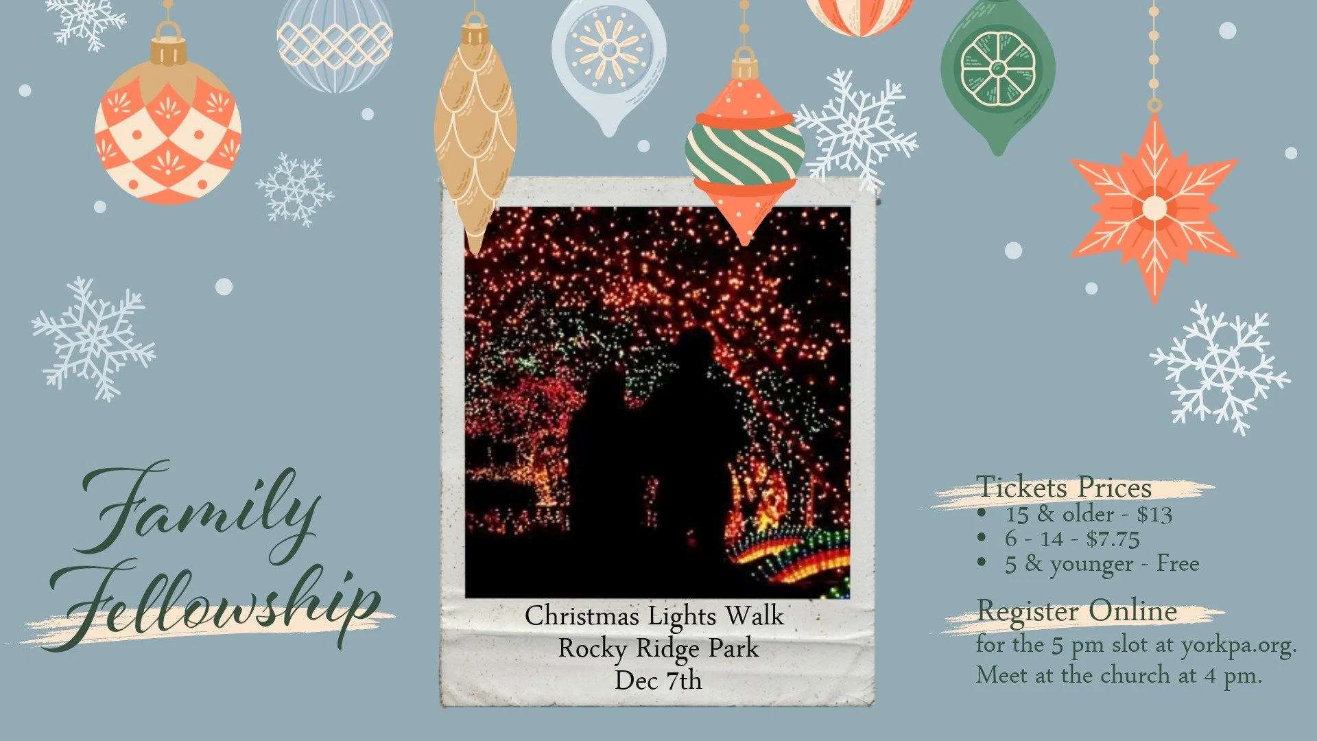 Men/Women/Family Outing at Rocky Ridge