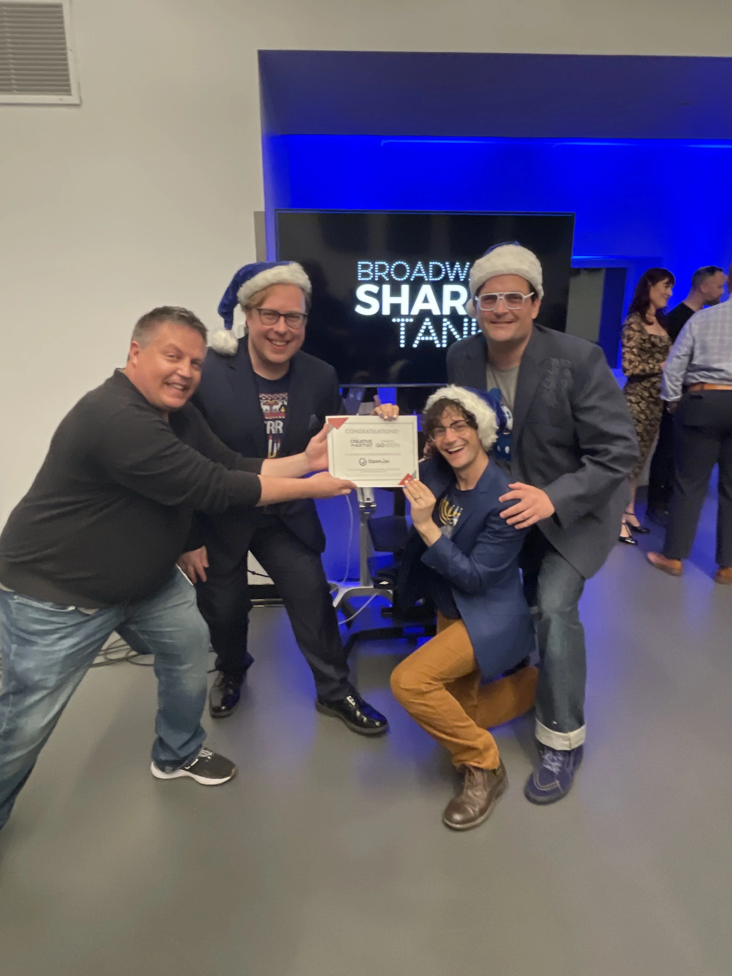 1-Winner-A Hanukkah Carol-Audience Favorite-Jeff-Aaron-Harrison-Rob..JPG