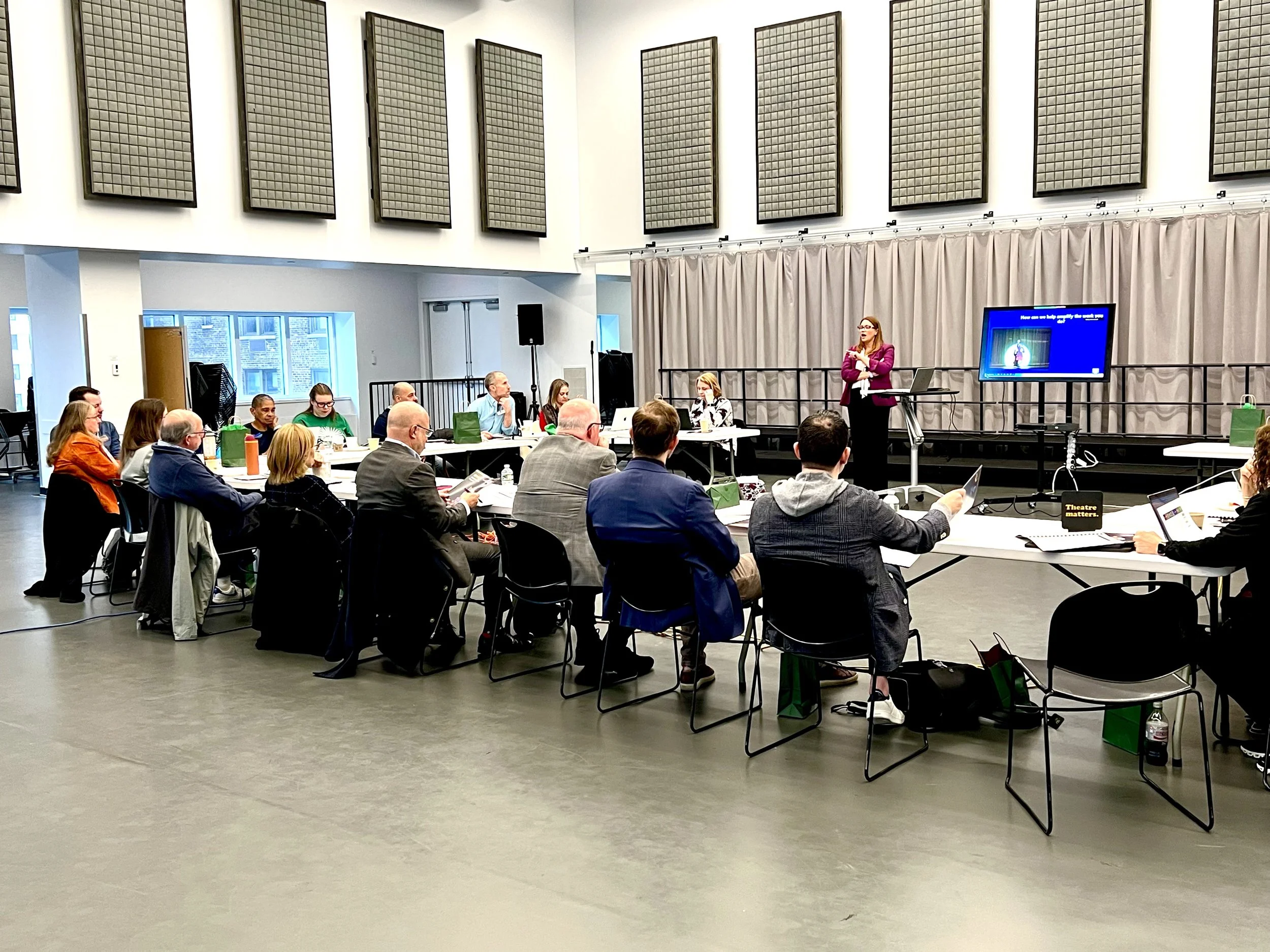 Board Meeting: Center Stage
