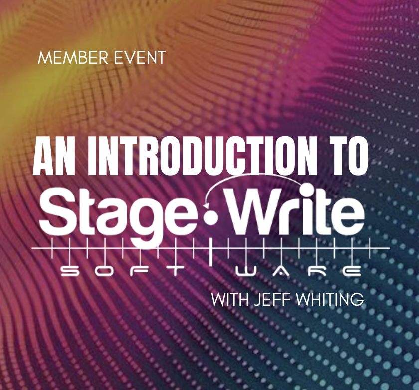 STAGE DOOR UNIVERSITY: Intro to Stage Write