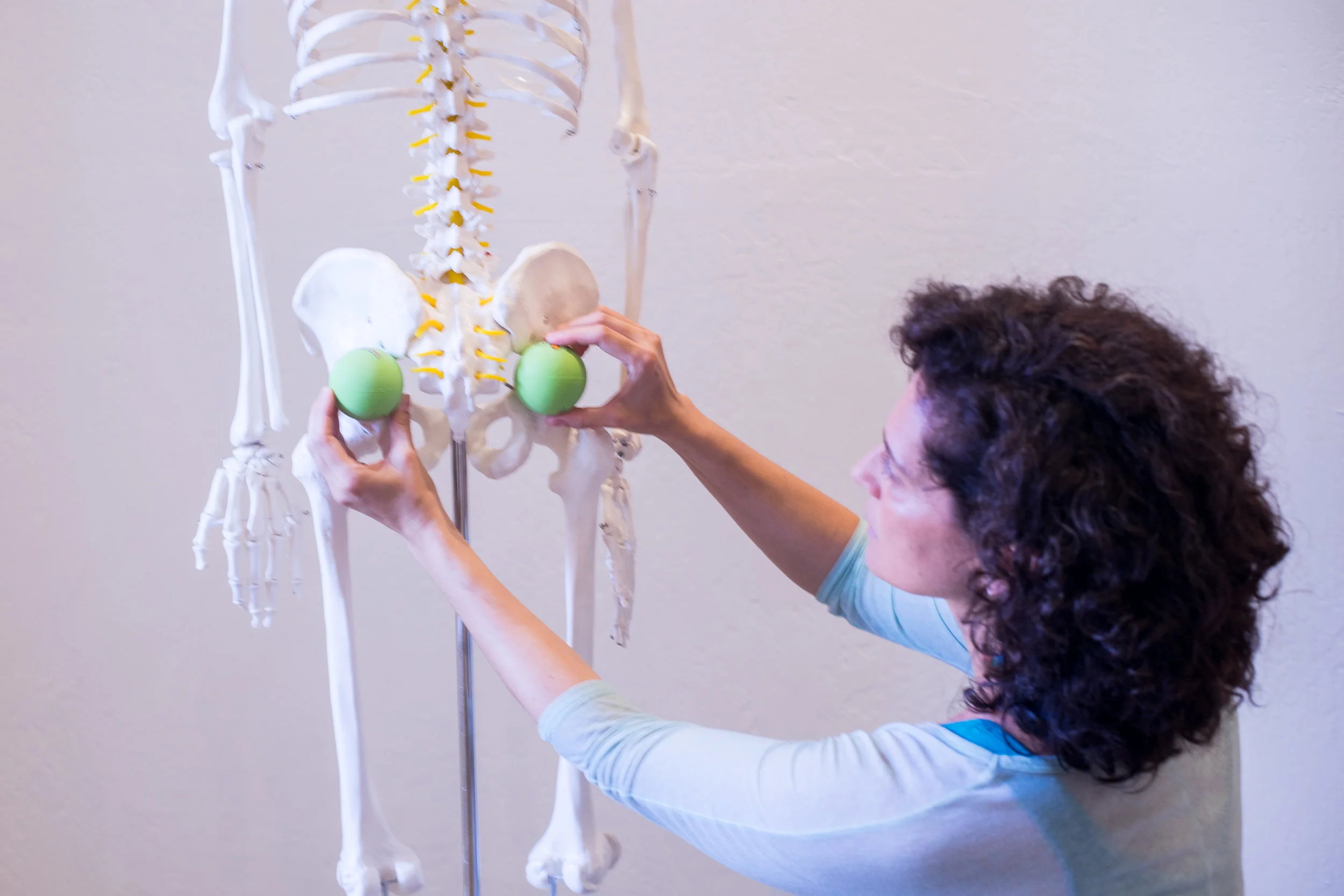 Yoga Ball Therapy for Back Pain