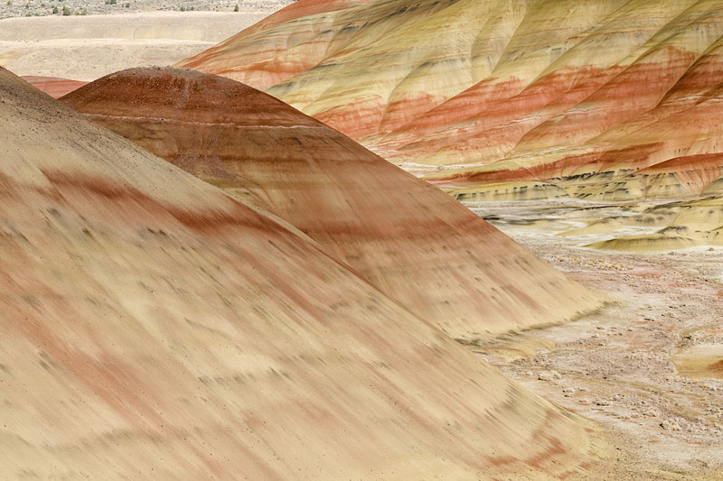 Painted Hills #3. John Day Fossil Beds National Monument, OR. 2013