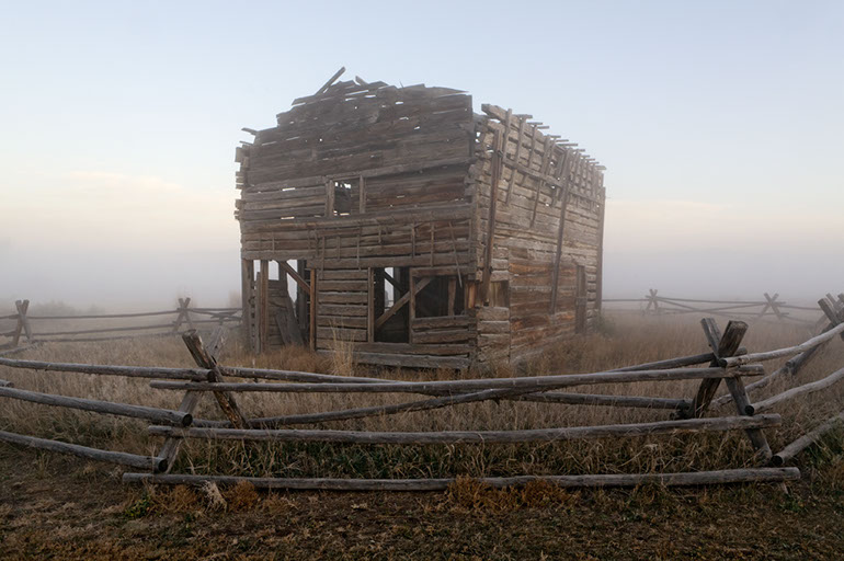 Gallatin City Hotel, Missouri Headwaters State Park, MT. 2009